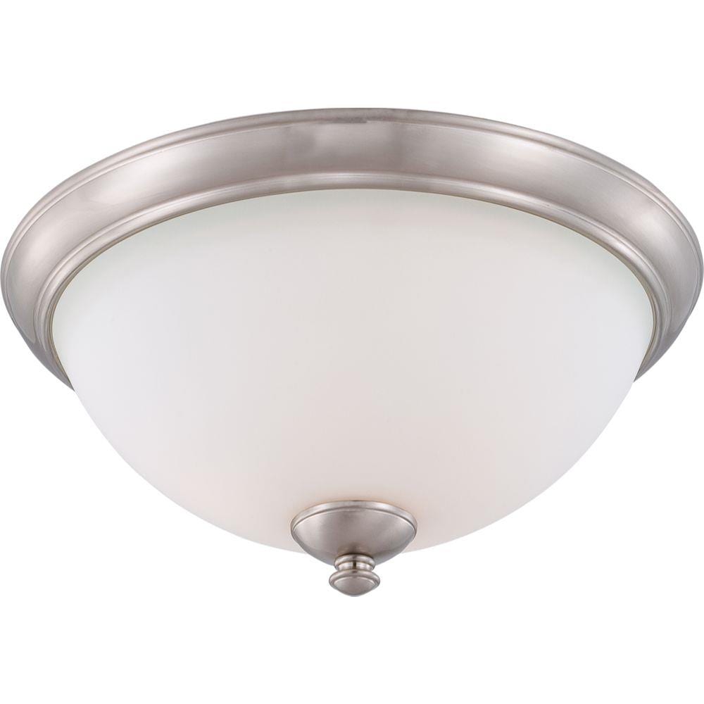  LW-SC532049 3-Light 7.75-in Brushed Nickel Flush Mount Light