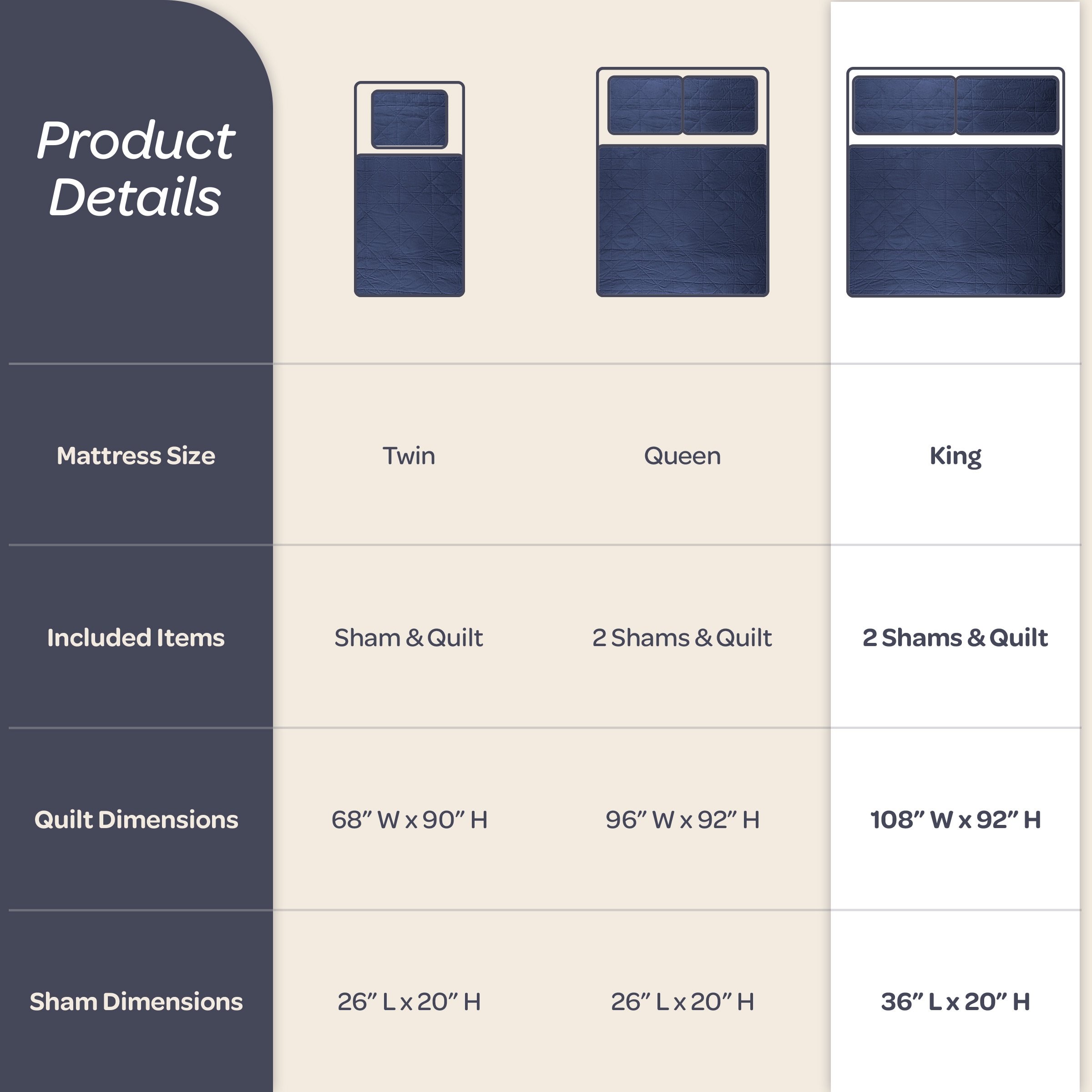 Lavish Home 66-004-VN-K Comforters-And-Bedspreads - View #6