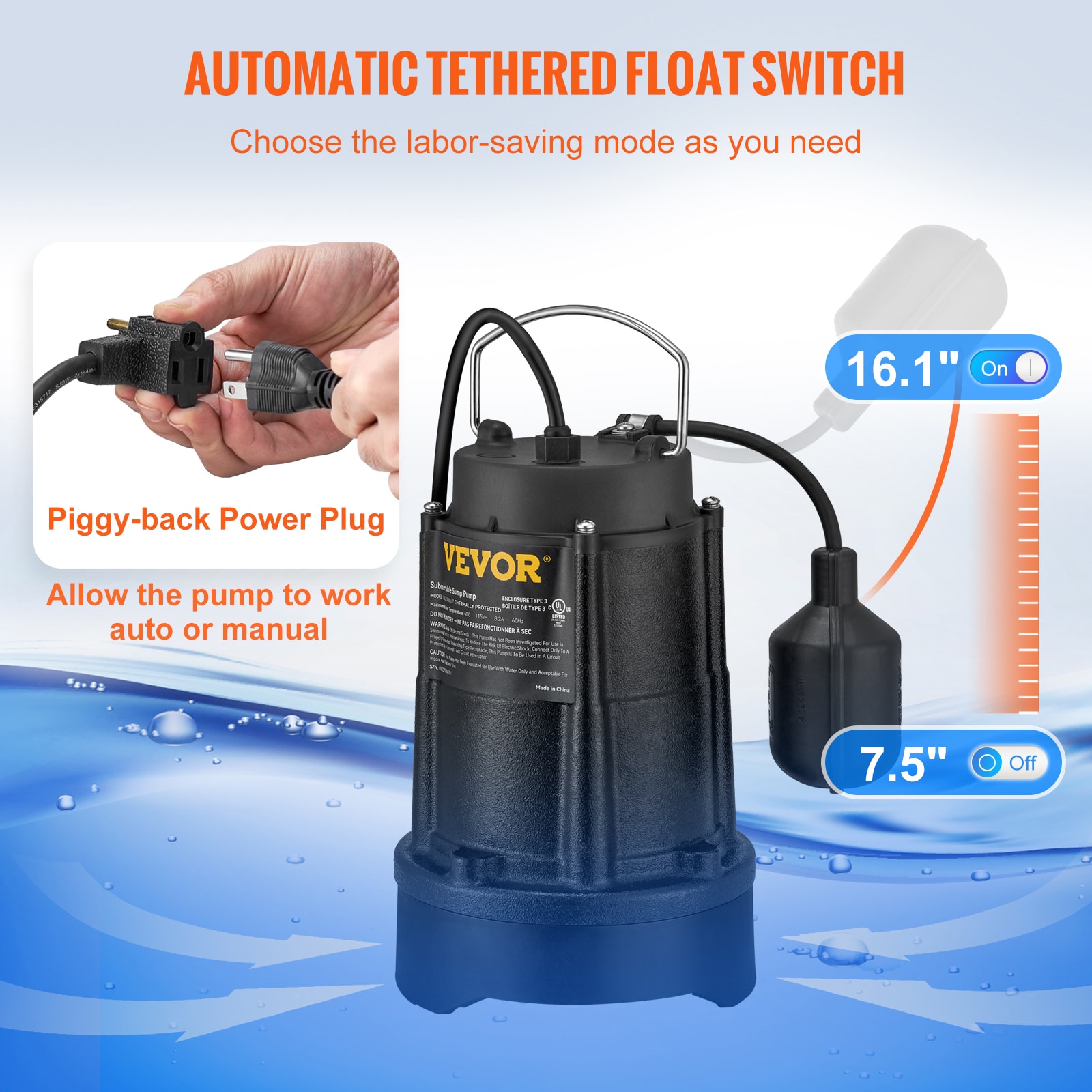 VEVOR WSBZT05HP110V0T0WV1 pumps - View #5