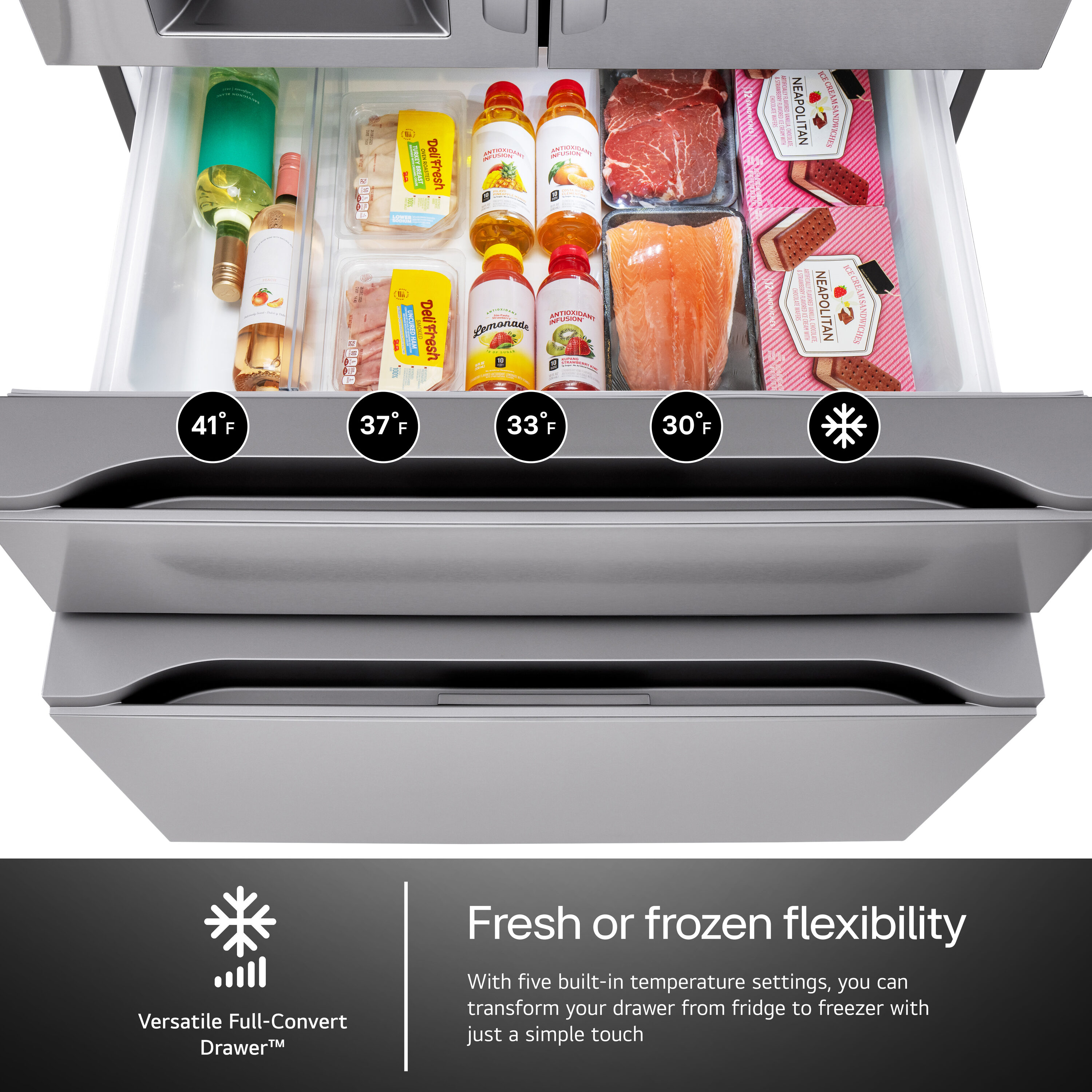 LG LF25G8330S French-Door-Refrigerators - View #5