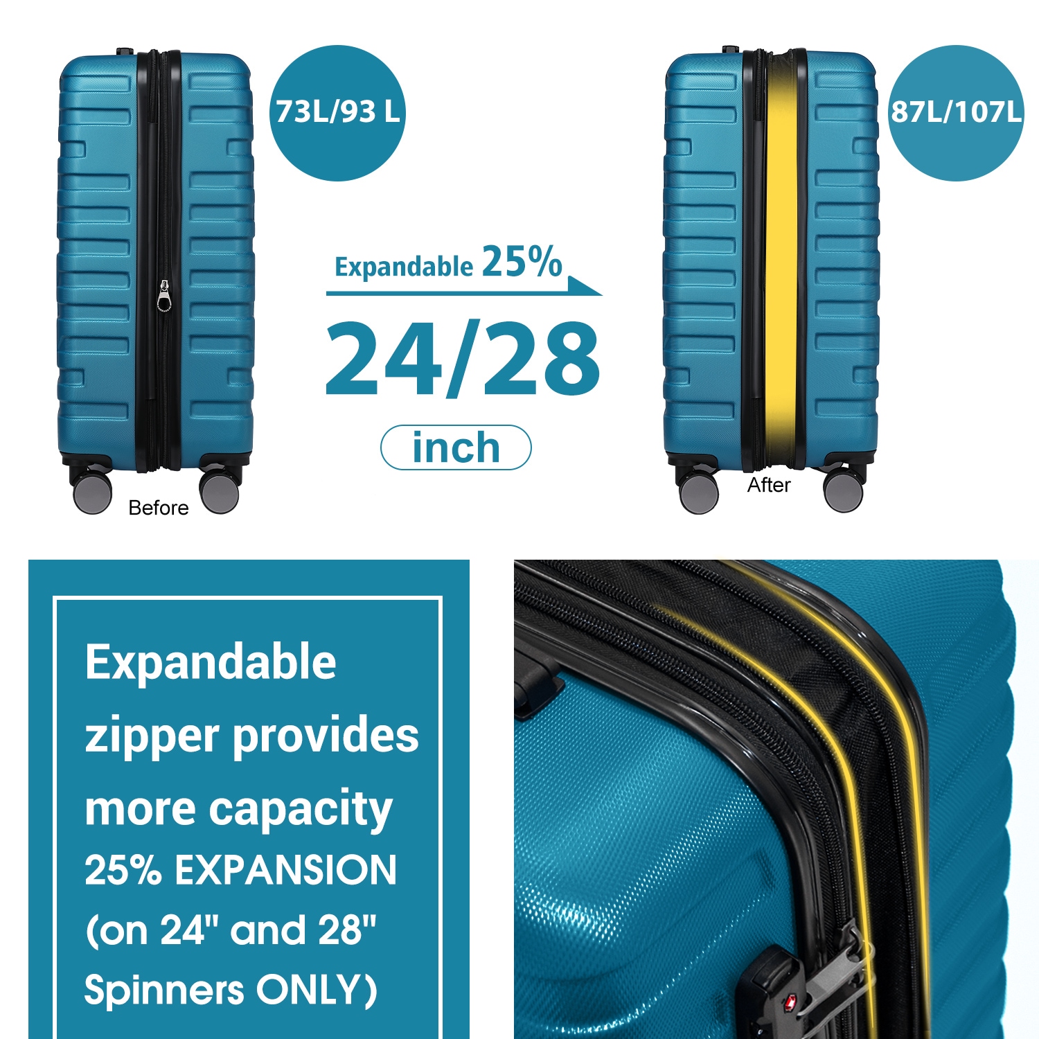 LOVMOR SF-H-W3412P354619 Luggage-And-Luggage-Sets - View #6