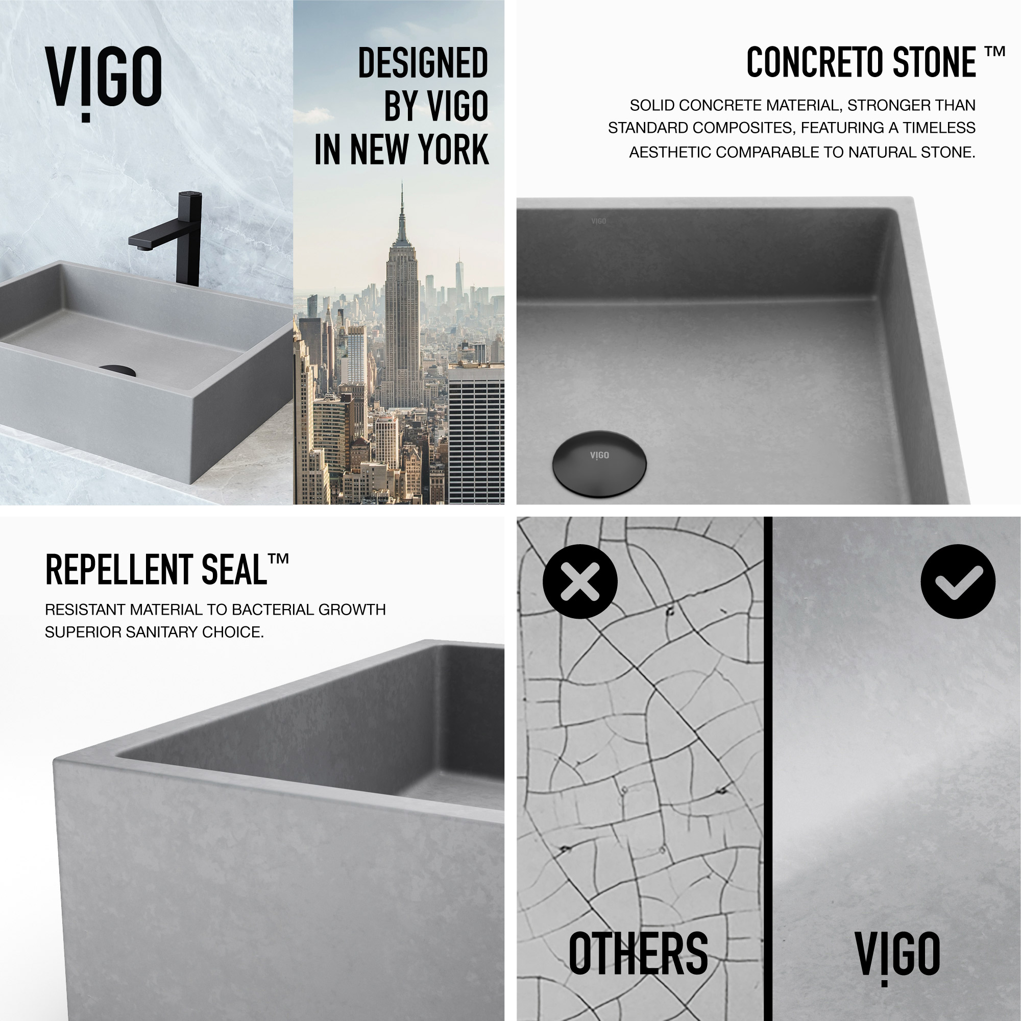 VIGO VGT2090 Bath-Sink - View #5