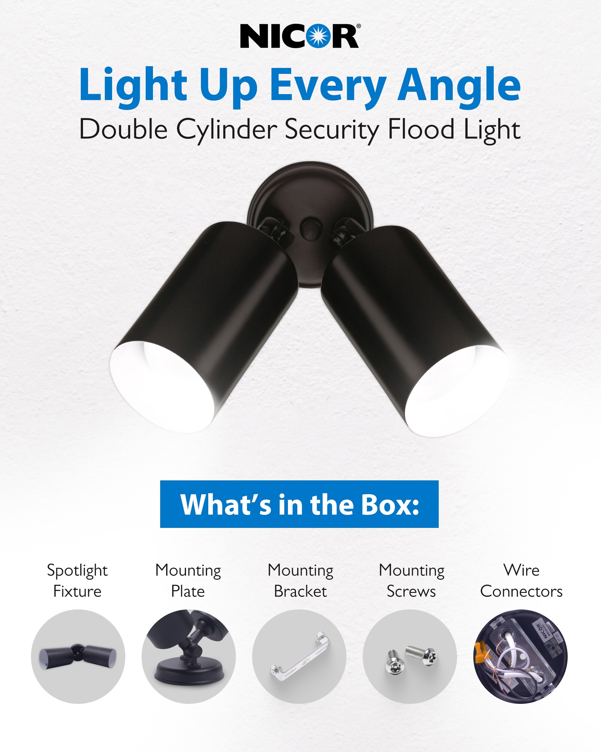 Nicor Lighting 11721 Outdoor-Wall-Lighting - View #2