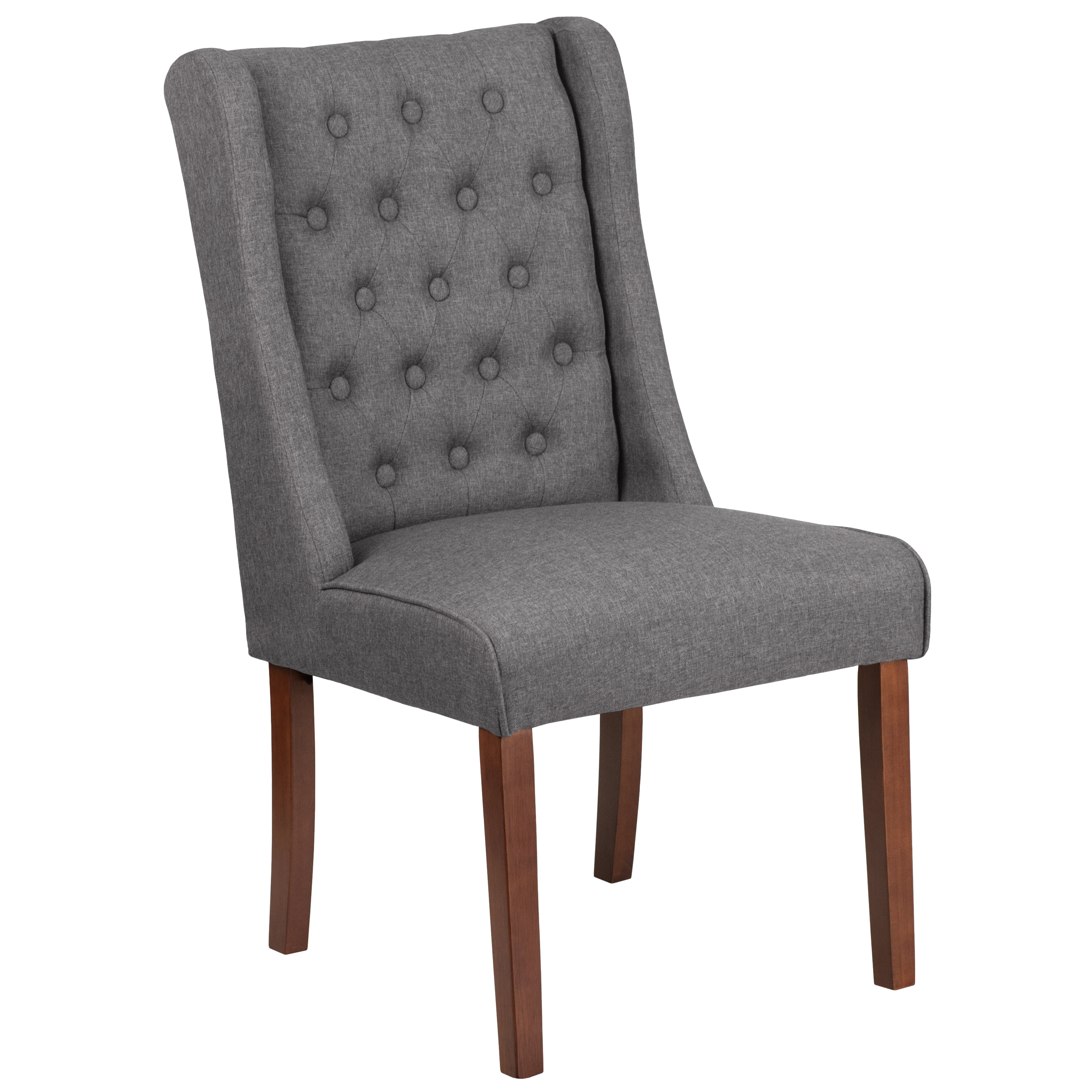 Flash Furniture HERCULES Preston Series Midcentury Gray Fabric 