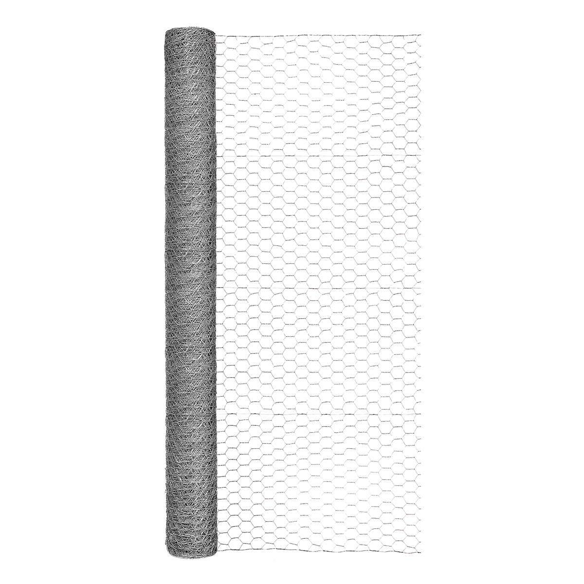 Kahomvis 5 ft. x 100 ft. x 1/2 in. 19-Gauge Galvanized Low Carbon Steel  Hardware Chicken Fence Mesh Roll Chicken Wire Sheng-LKW1-36 - The Home Depot