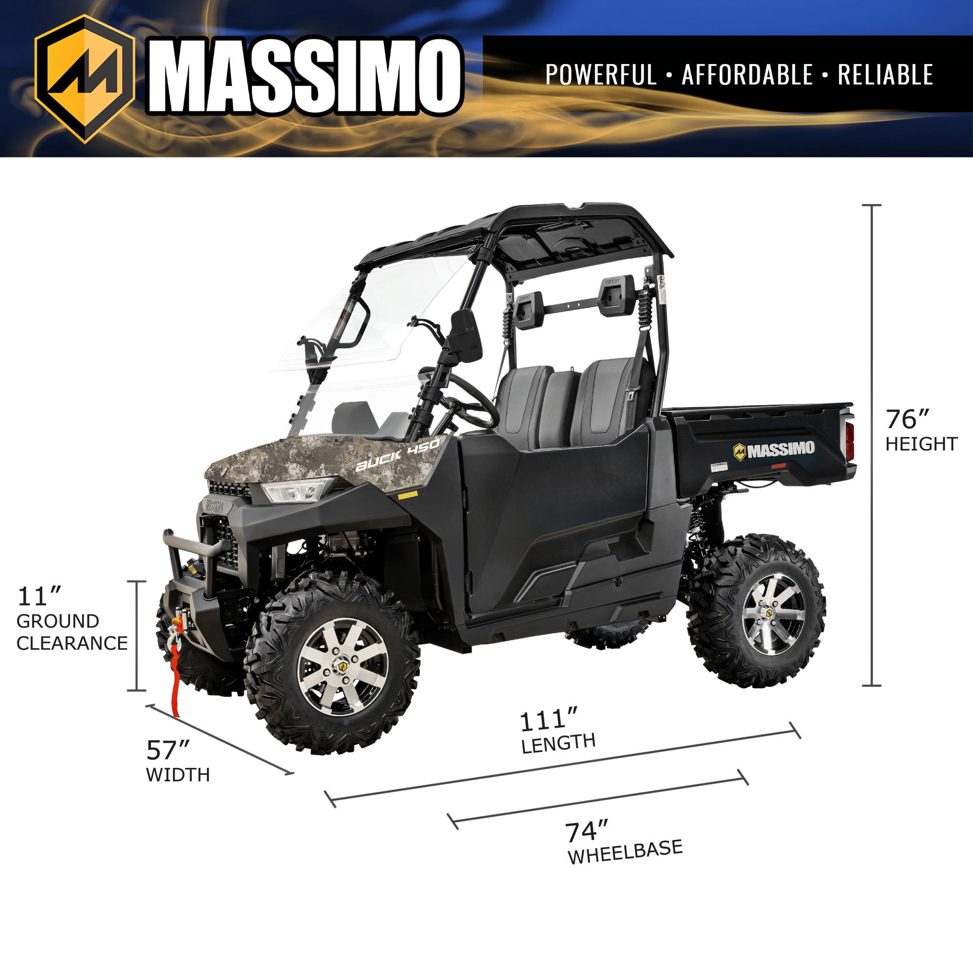 Massimo MMS-BK450-CM Motorized-Vehicles - View #18