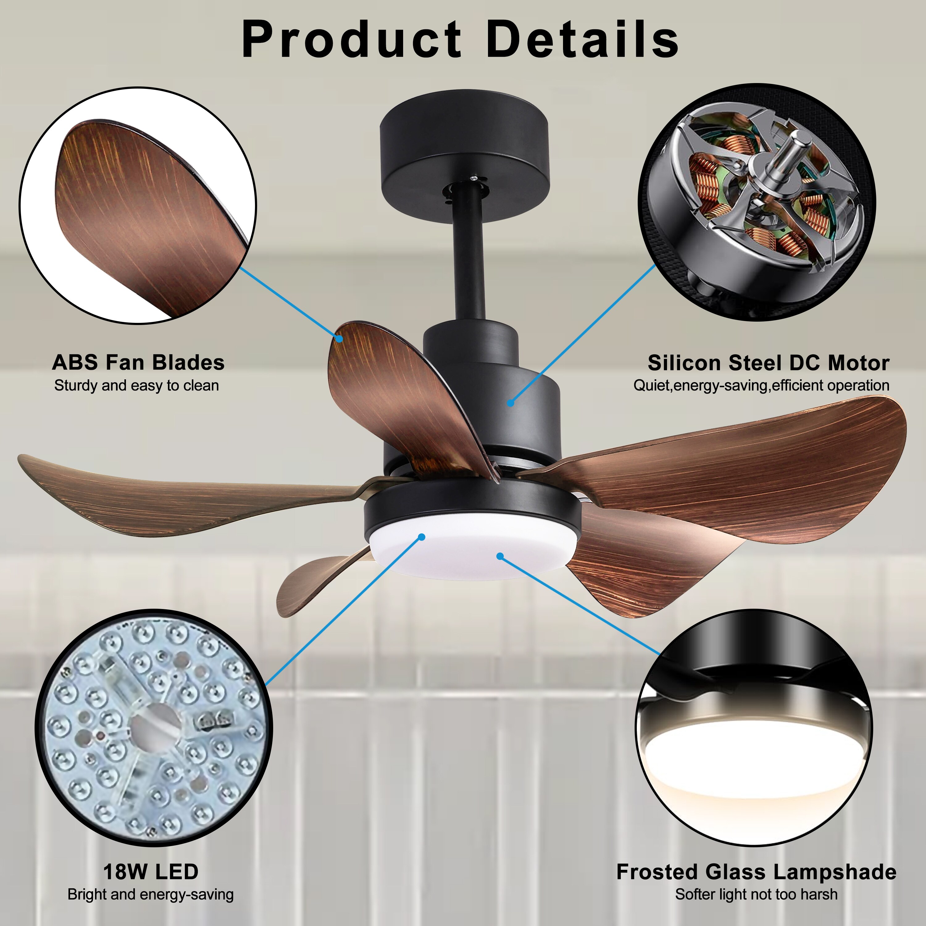 Huluwat DJ-P204385 Ceiling-Fans - View #7