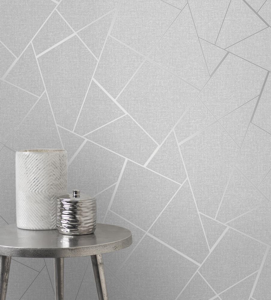 Geometric Silver Vinyl from Specialty