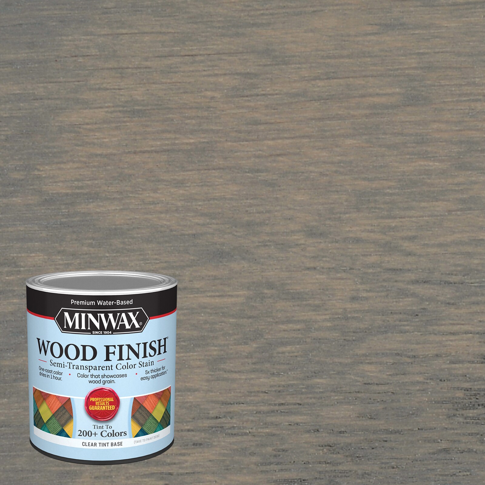 Minwax MW1074-1658612 Wood Finish Water-based Smoky Quartz MW1074 Semi-transparent Interior Stain ( 1-quart )