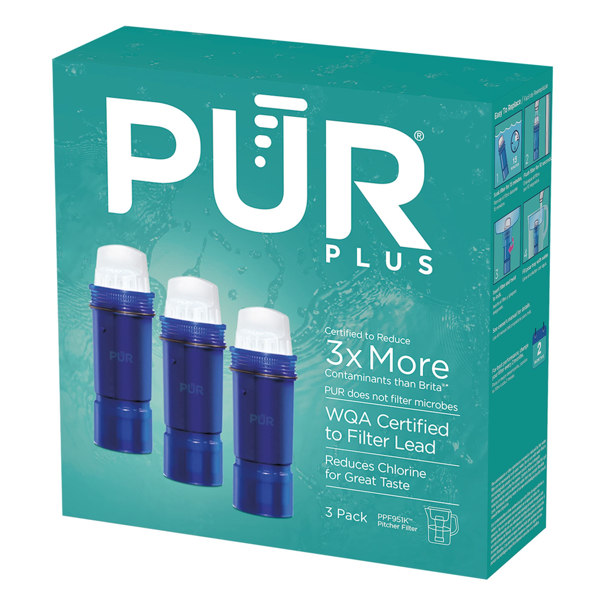 PUR PPF951K3AV2 Replacement-Water-Filters-Cartridges - View #2