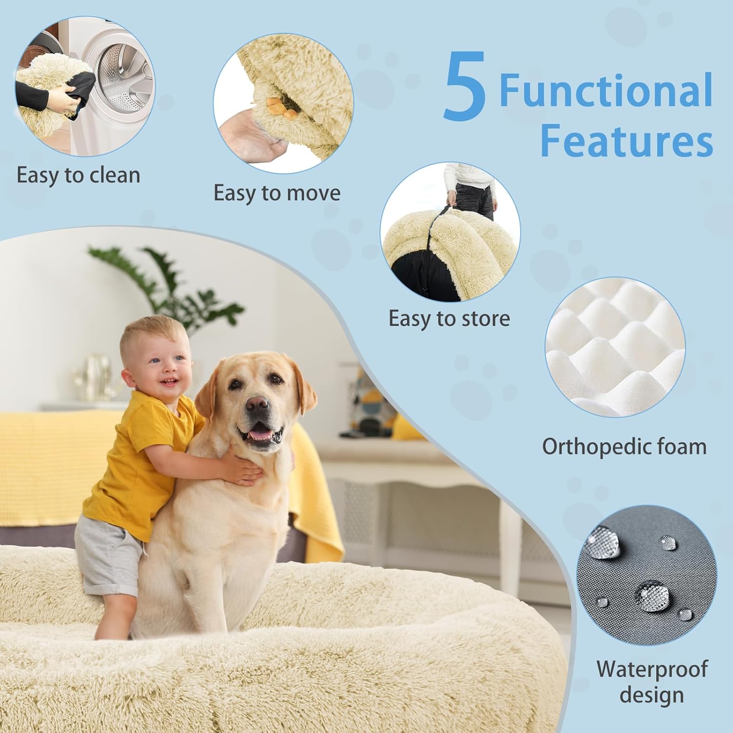 LOVMOR R-BIG BED-BG Pet-Beds - View #2