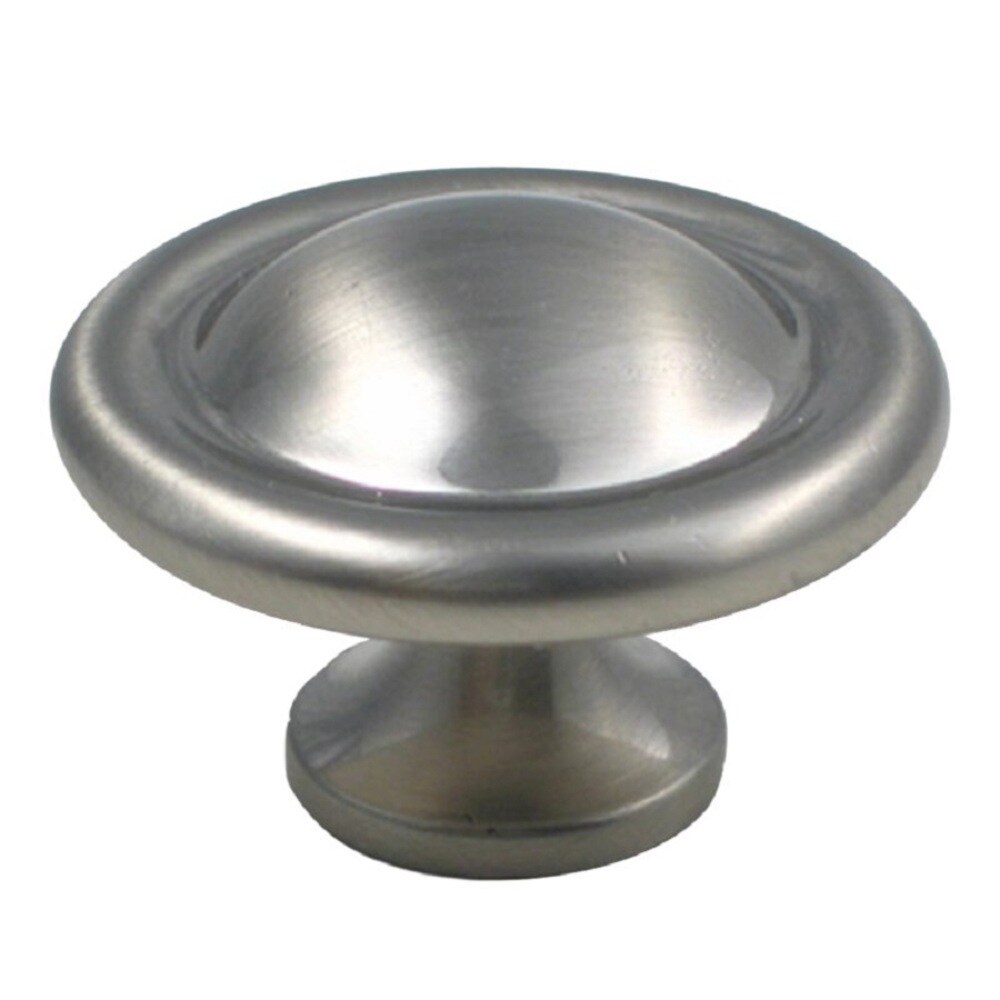 Rusticware 915SN Traditional 1-1/2-in Satin nickel Round Traditional Cabinet Knob