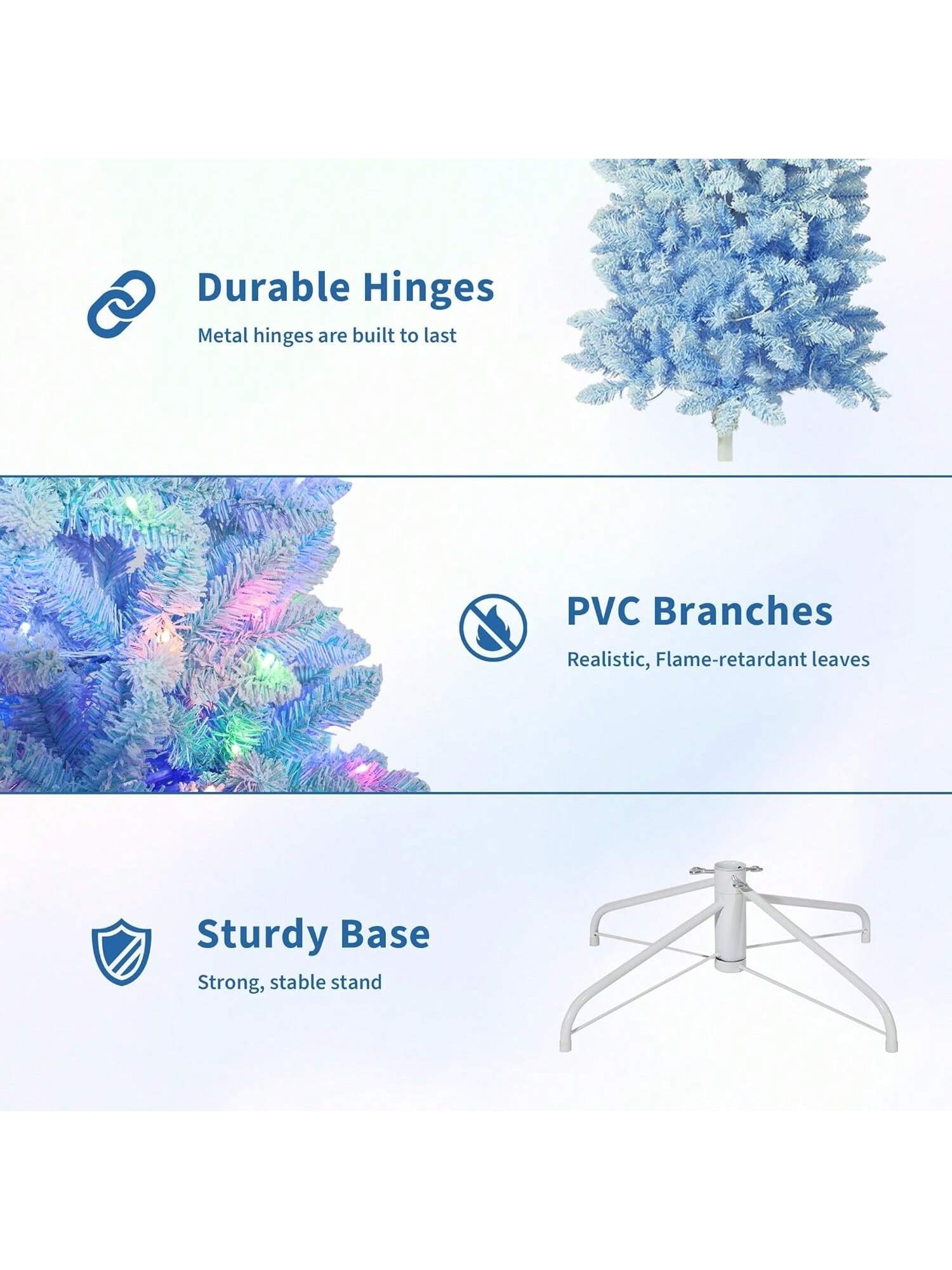 Qeetex BY-PHK-35HX9NQT Artificial-Christmas-Trees - View #7