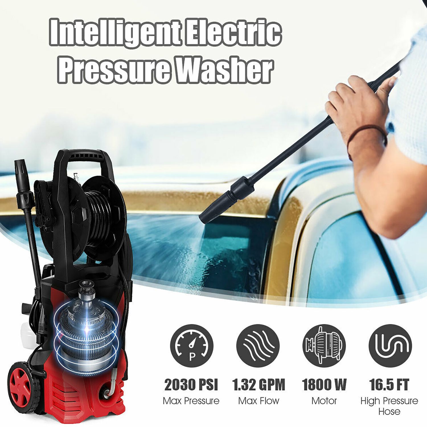 Costway CSHY004993 Gas-Pressurewashers - View #8