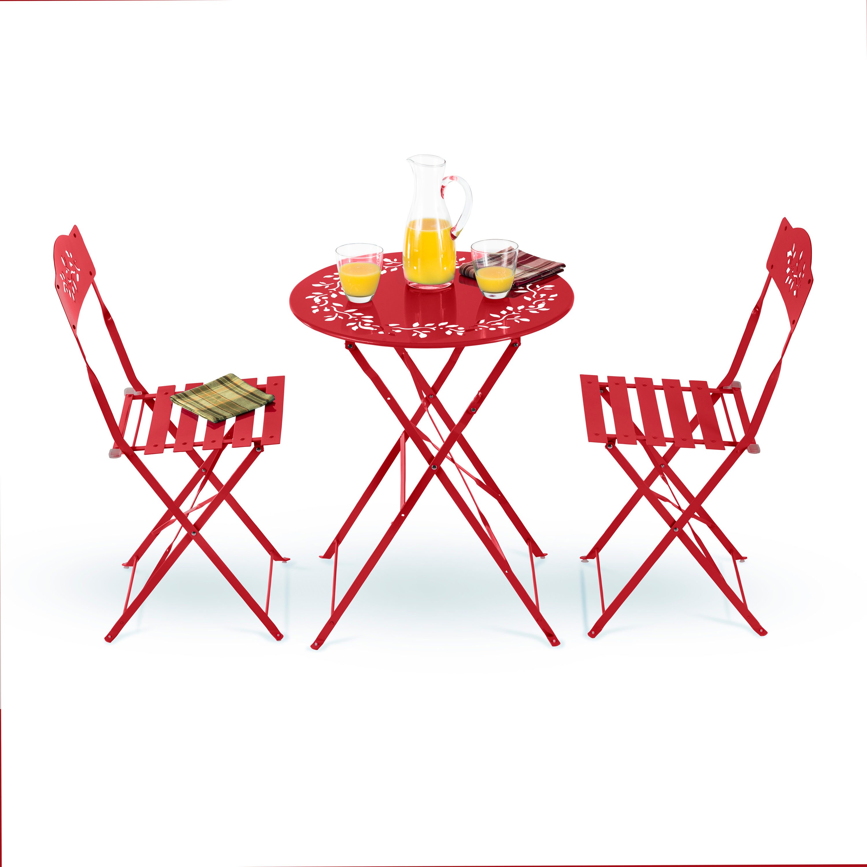 Alpine Corporation MSY100A-RD Patio-Dining-Sets - View #9