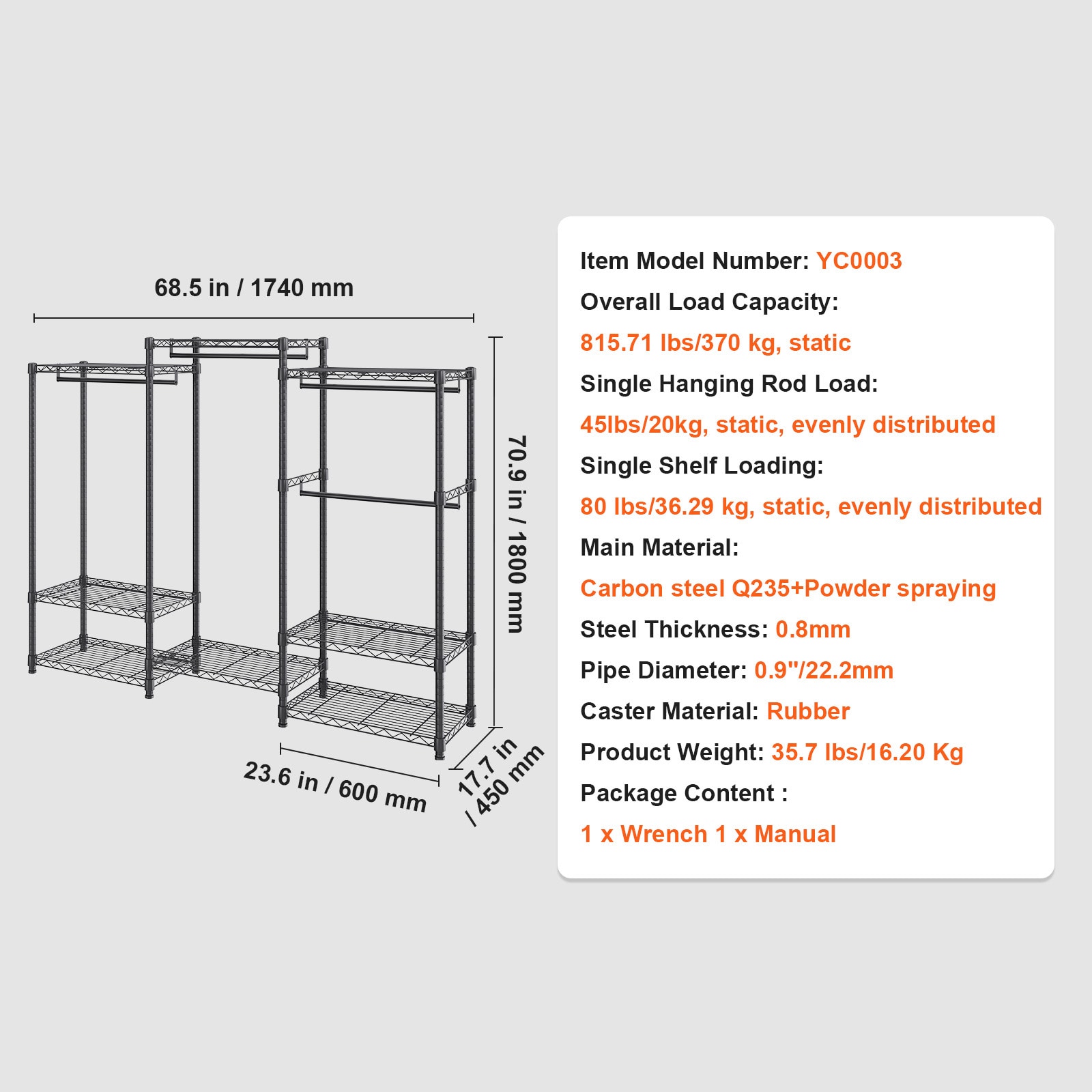 GIVIMO ZMLW014GIVSS1340 Garment-Racks - View #3