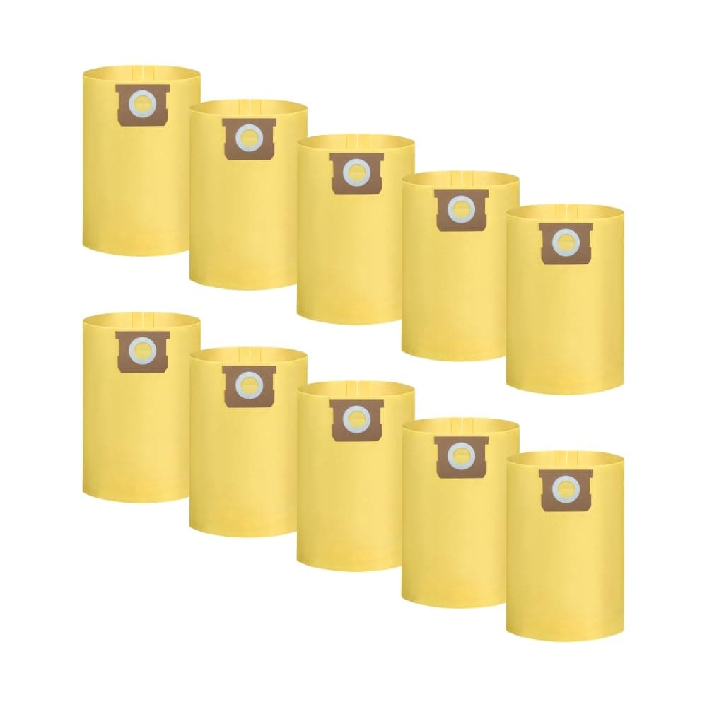 CYIKE  10 Pack VHBL Vacuum Dust Bags for Vacmaster Shop Vac 12 to 16 Gallon Wet Dry High Efficiency compatible filter bag for Vac Master 12 to