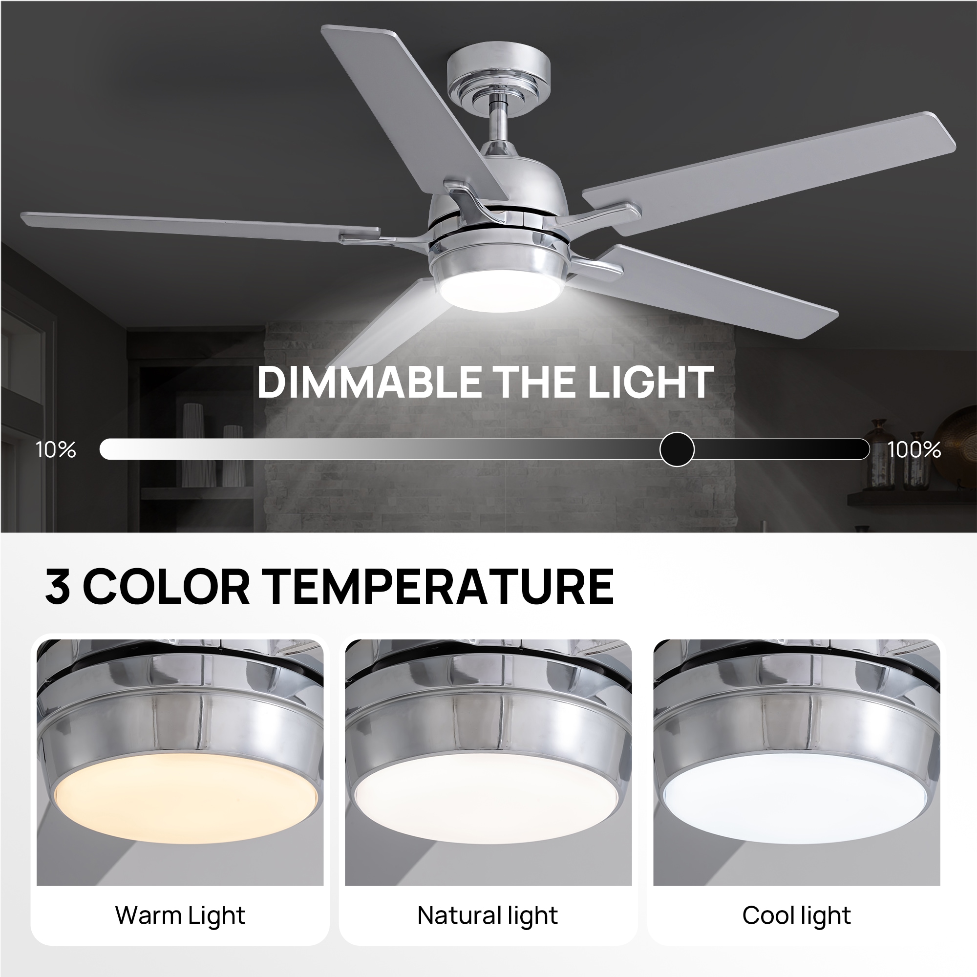 FANNEHONNE SWF106 Ceiling-Fans - View #3