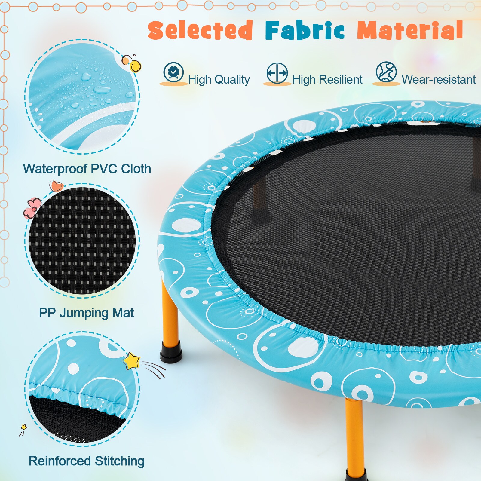 Slickblue D-CO-RO60001WT trampolines - View #8