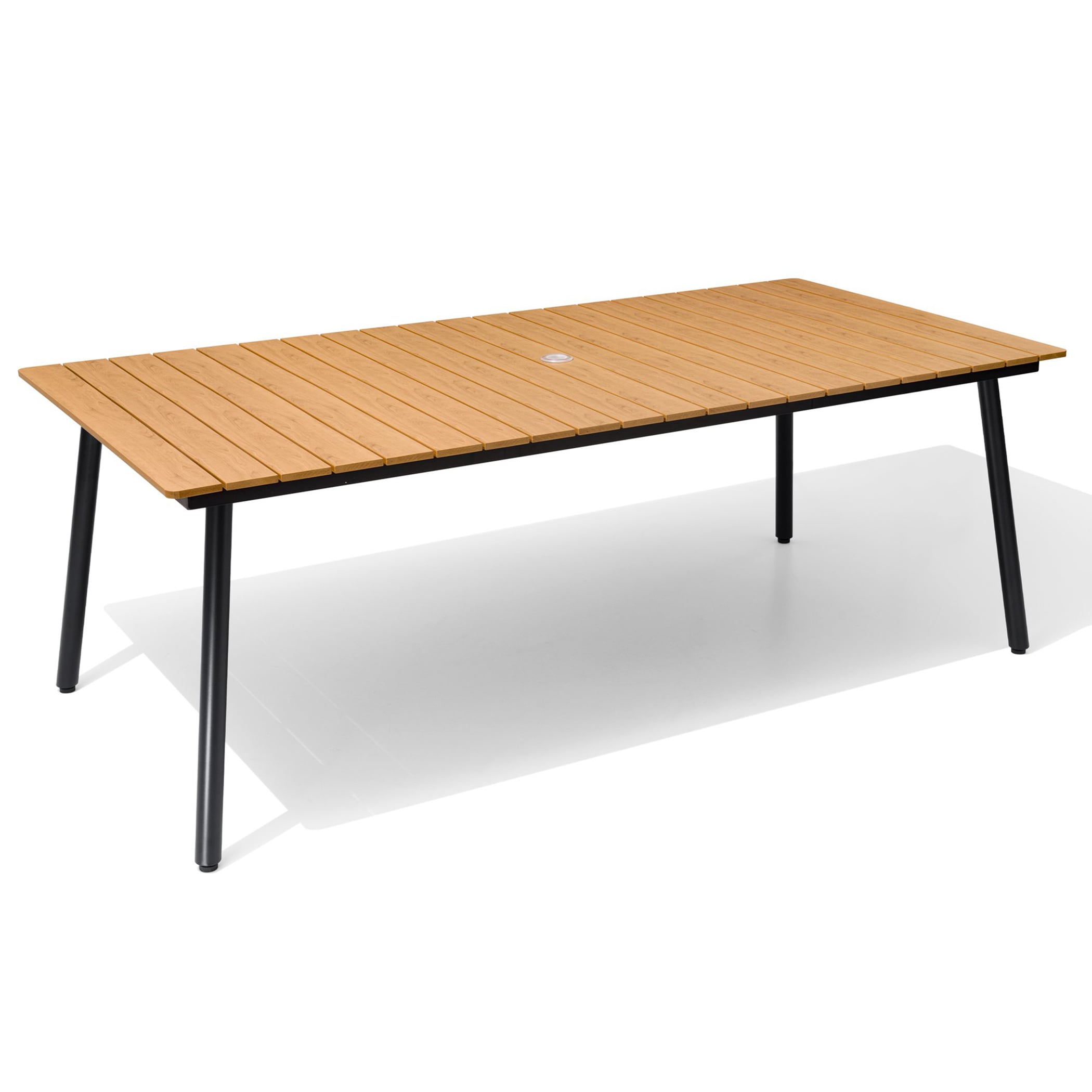 Crestlive Products Patio Dinning Table Rectangle Outdoor Dining Table