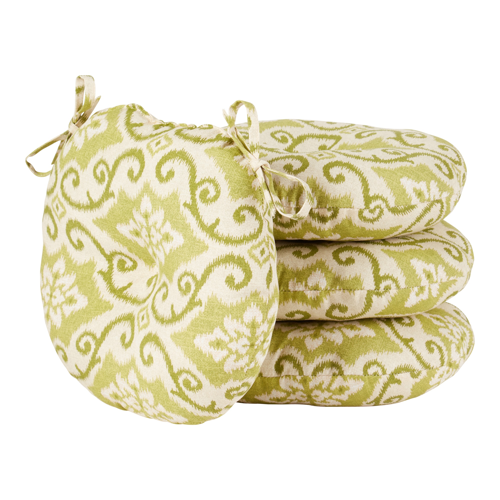 Greendale Home Fashions OC6816S4-SHOREHAM 15-in x 15-in 4 -Piece Shoreham Patio chair cushion