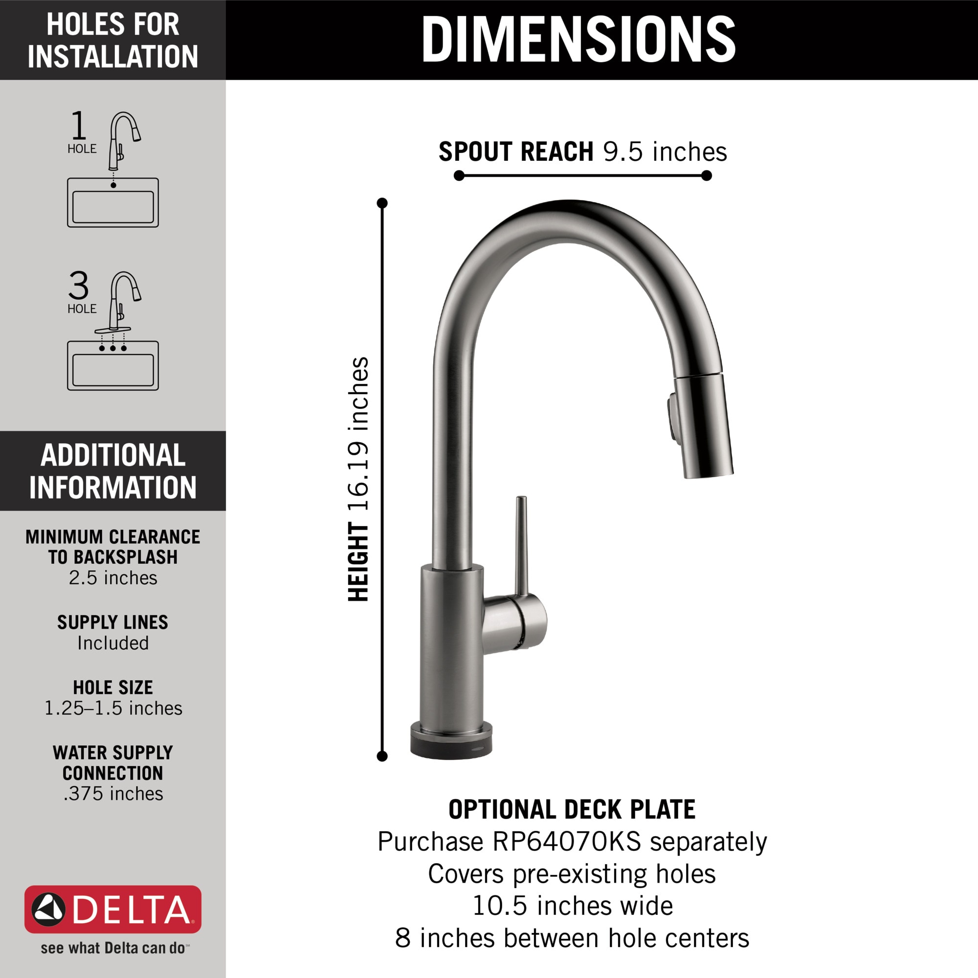 Delta 9159TV-KS-DST Kitchen-Faucets - View #13