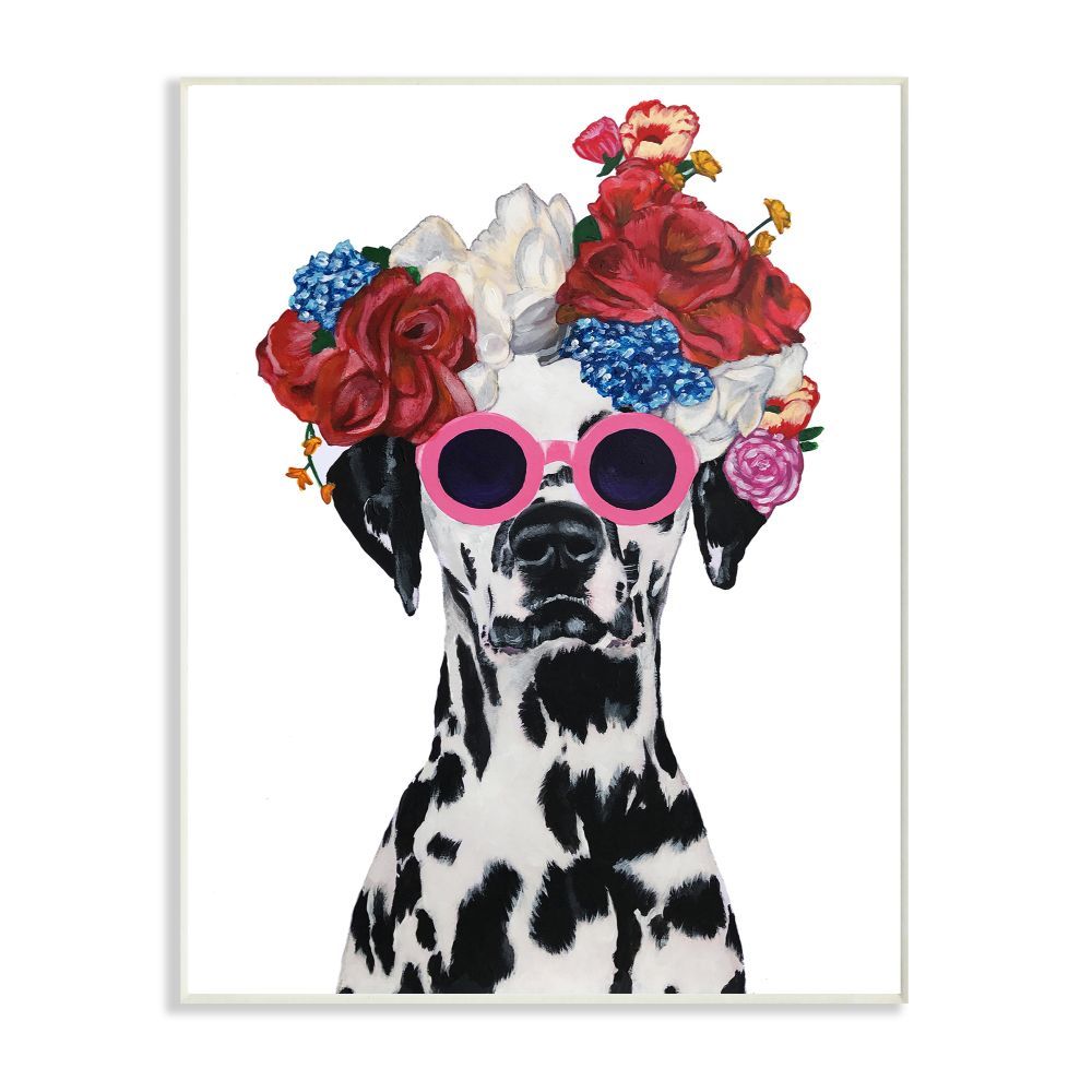 72 Vinyl Colored Dalmatians Dogs 