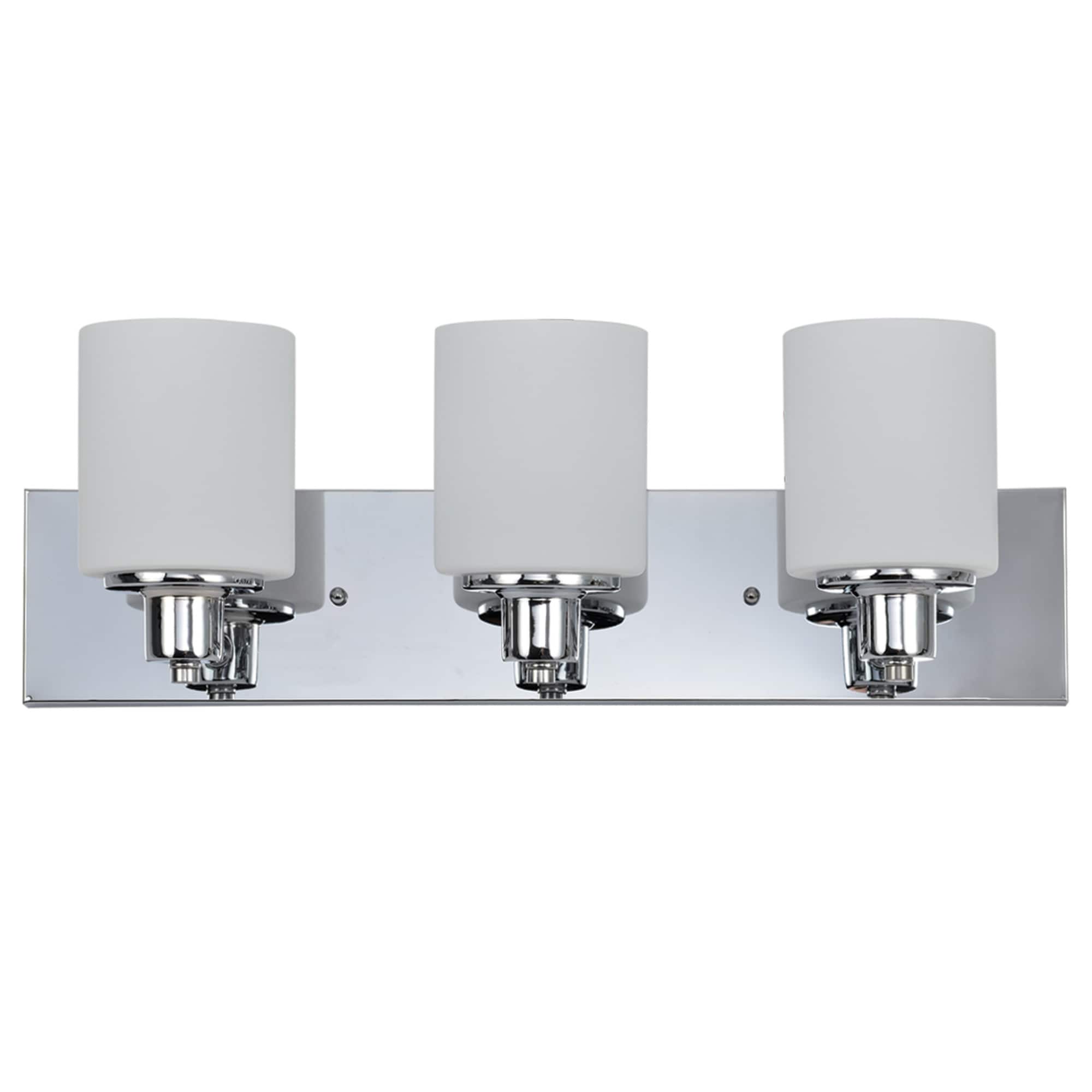 Design House 587477 Dane 24-in 3 -Light Polished Chrome Traditional Vanity light