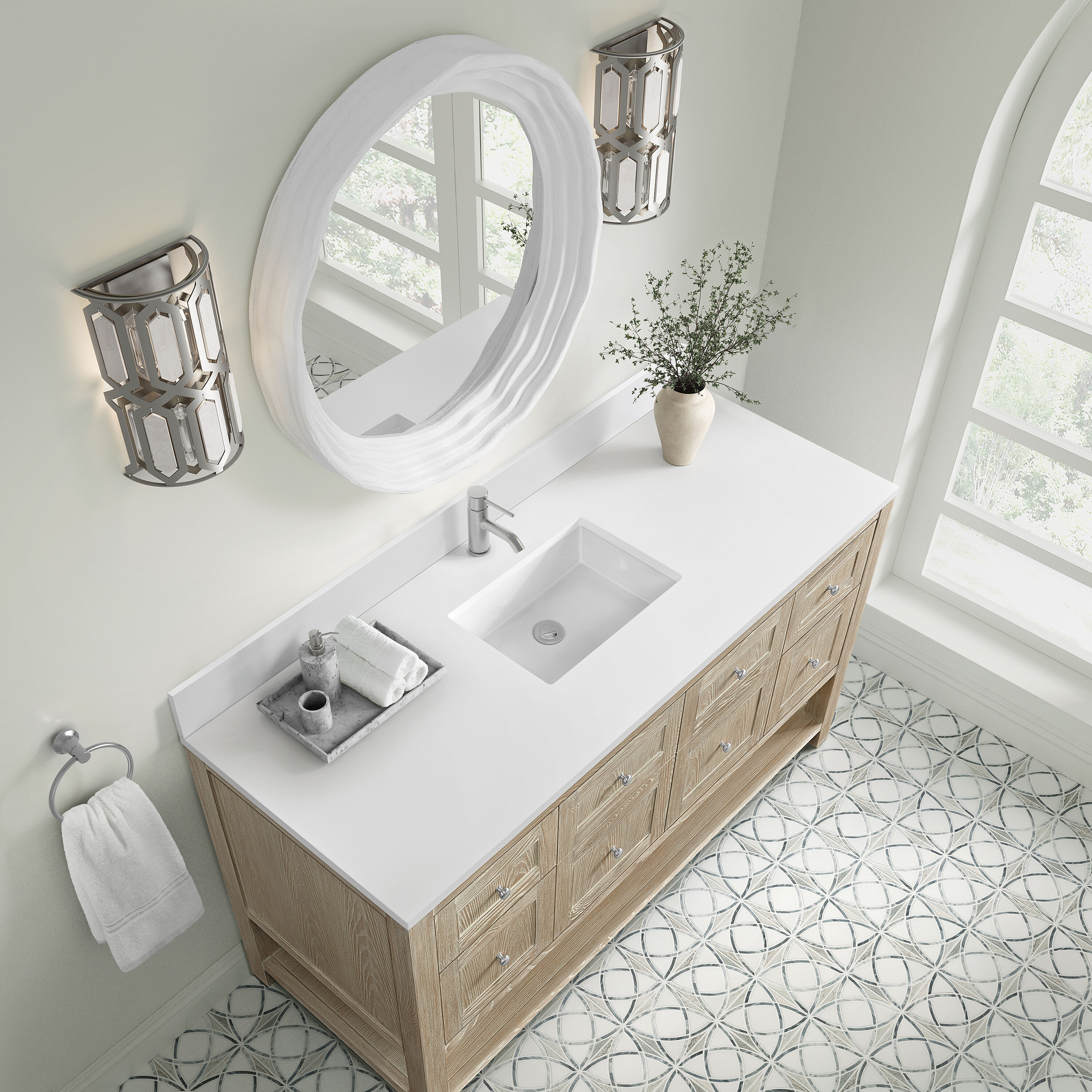James Martin Vanities 330-V60S-WWO-1WZ Bath-Vanity-Combo - View #6