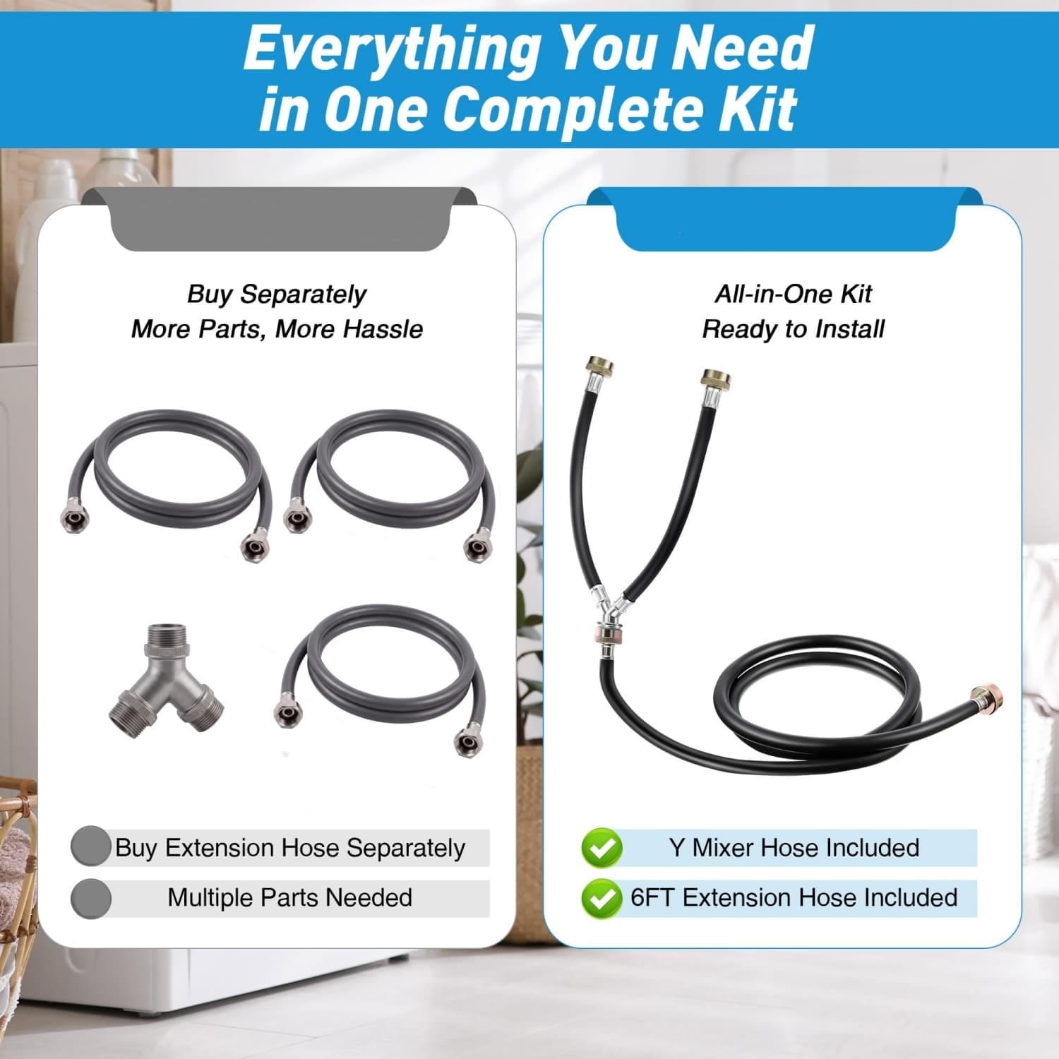 OGETFUUR L5ZQYA915ASL07 Appliance-Supply-Line-Drain-Hose - View #4