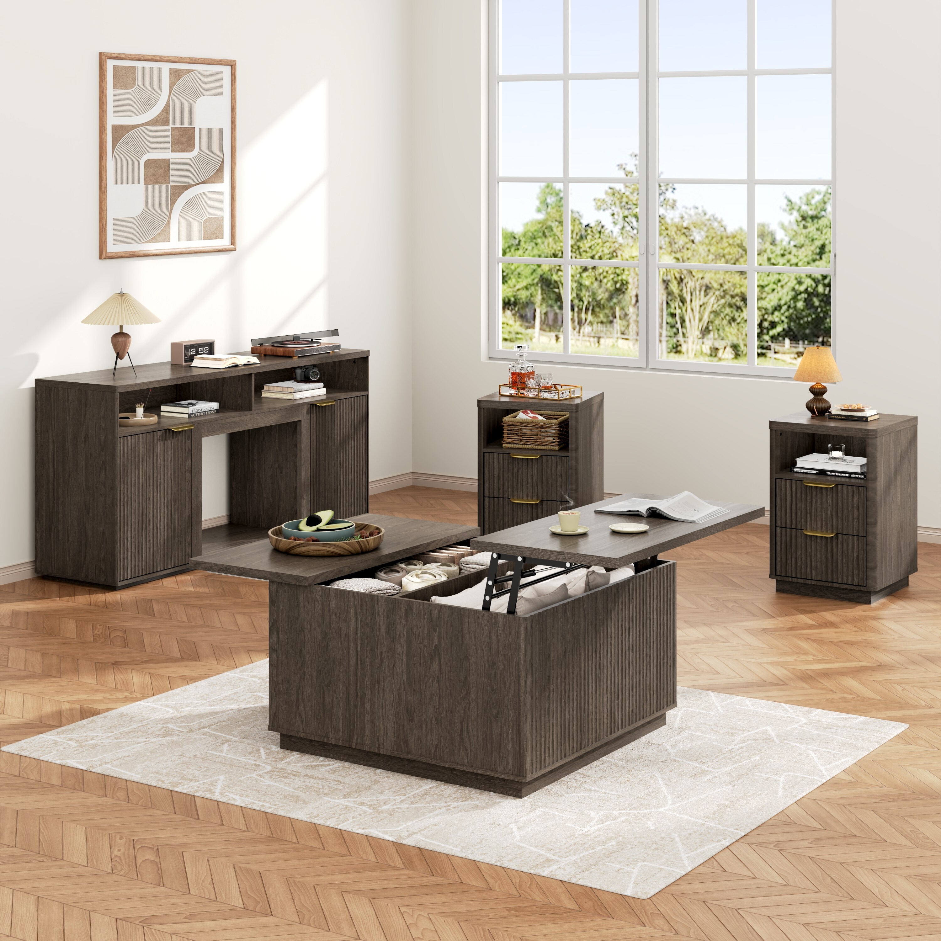 COCO DESIGN HMFS-234-DG Living-Room-Sets - View #2