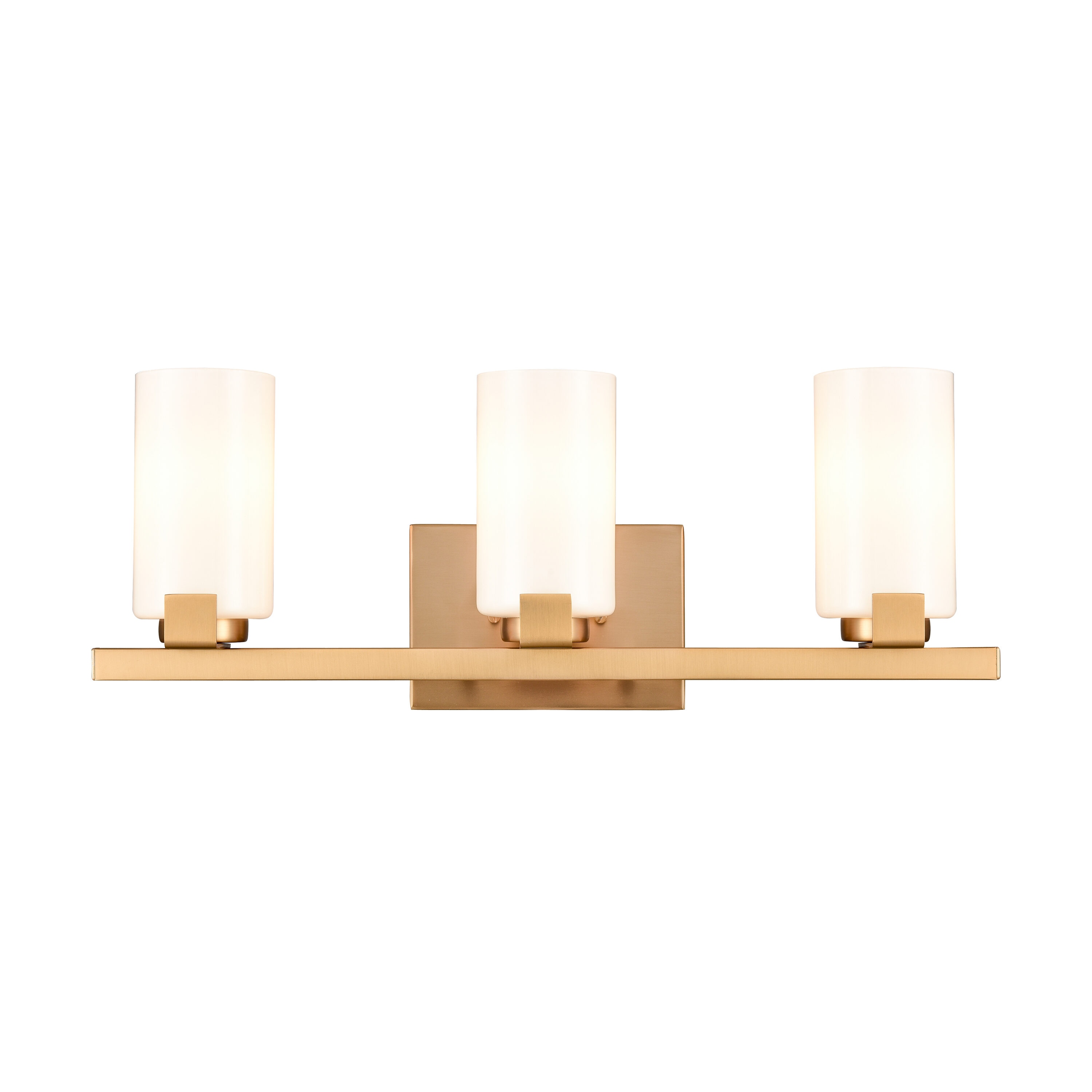 Westmore by ELK Lighting LW-221105002 DOwney 22-in 3 -Light Brushed Gold Traditional Vanity light