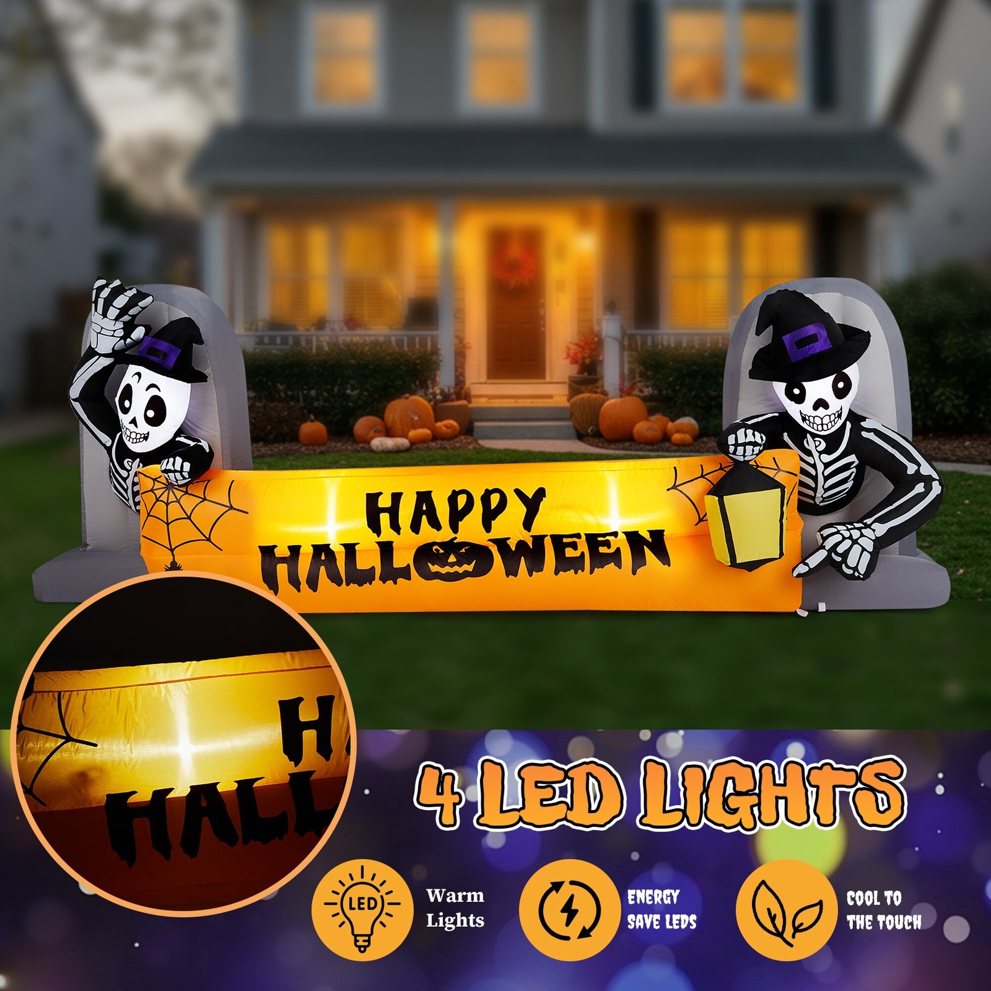 Wudkey L4-XQ4T6T Table-Halloween-Decor - View #6