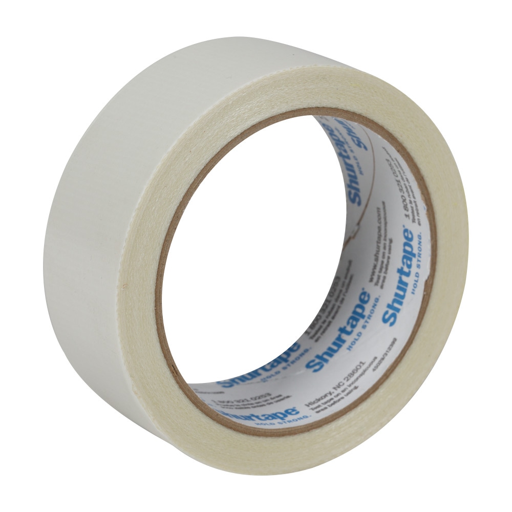 Shurtape 152419 PE 333 Non-UV-Resistant 4 Tape, Serrated White, 96mm x 55m