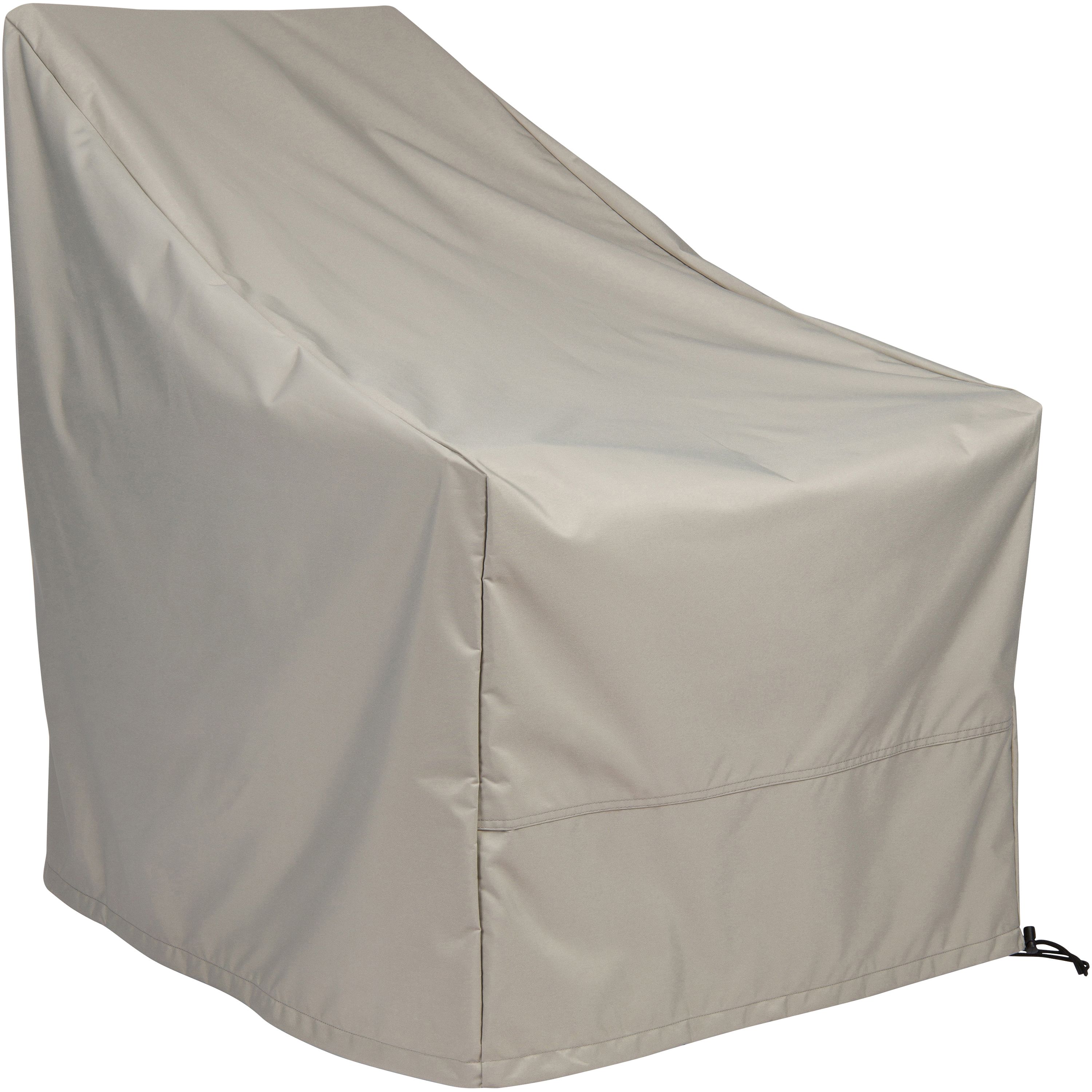 Shine Company 4371GY Grey Polyester Patio Furniture Cover For Adirondack chair
