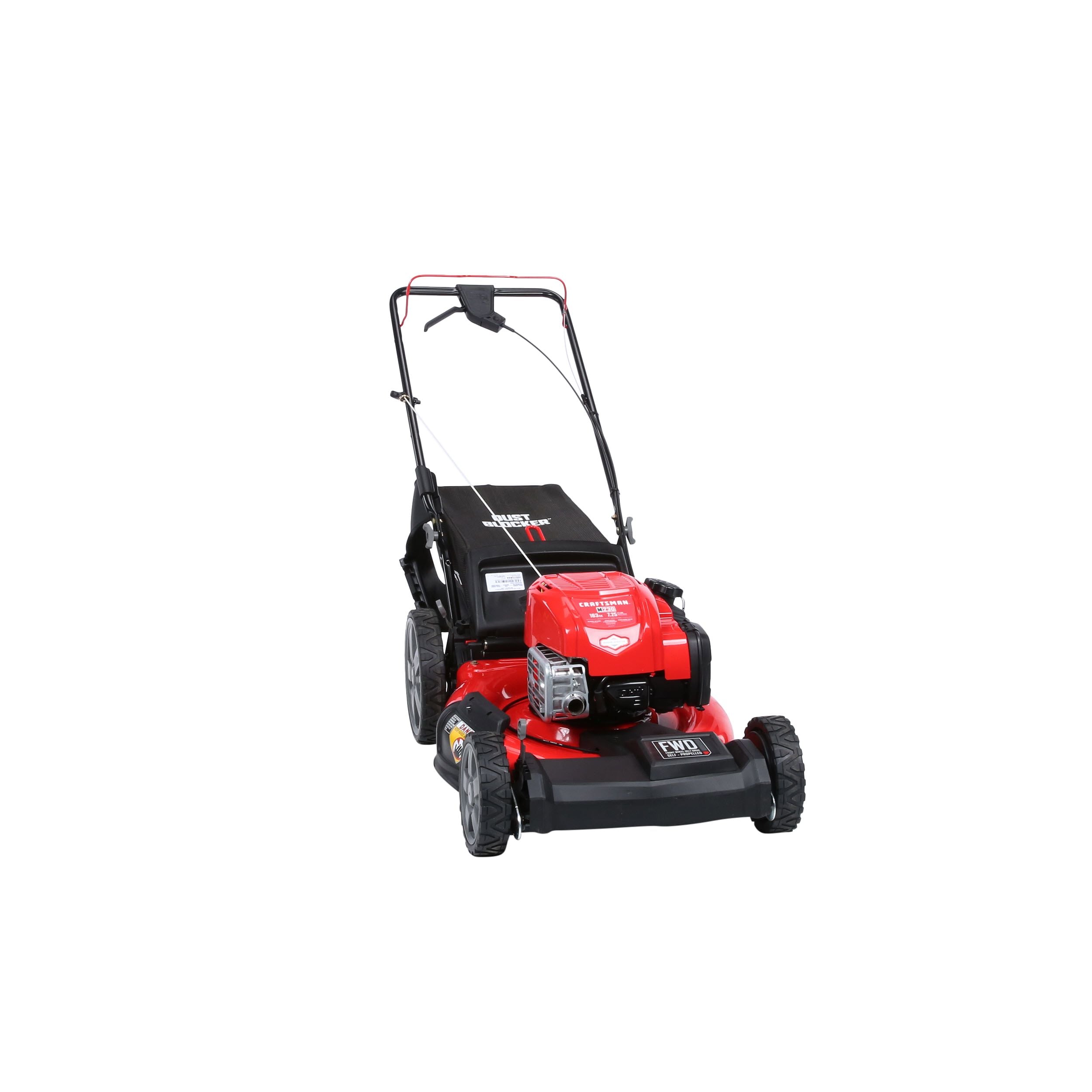 CRAFTSMAN M230 163-cc 21-in Self-propelled Gas Lawn Mower With Briggs ...