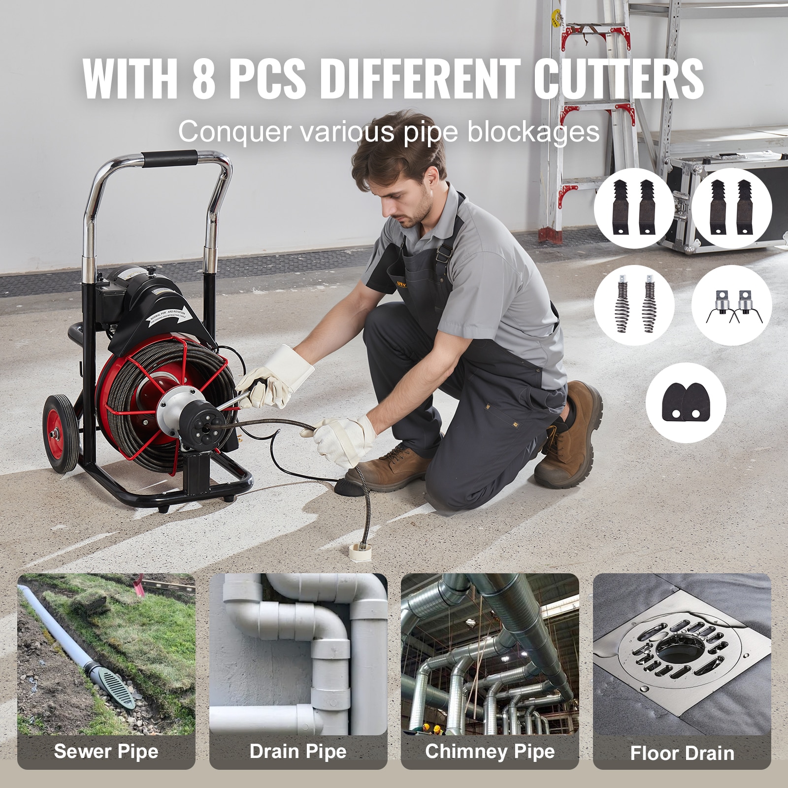 VEVOR SCZDJJKLSGDS03961V1 Machine-Augers - View #5