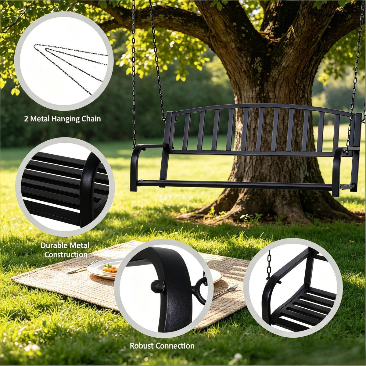Wooakway FXLS0609-605A063 Swing-Gliders - View #7