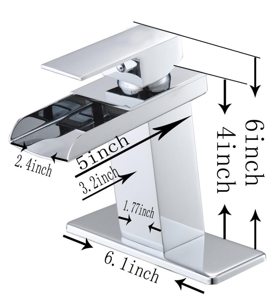KINWELL A-96009-CHROME Lavatory-Faucets - View #2