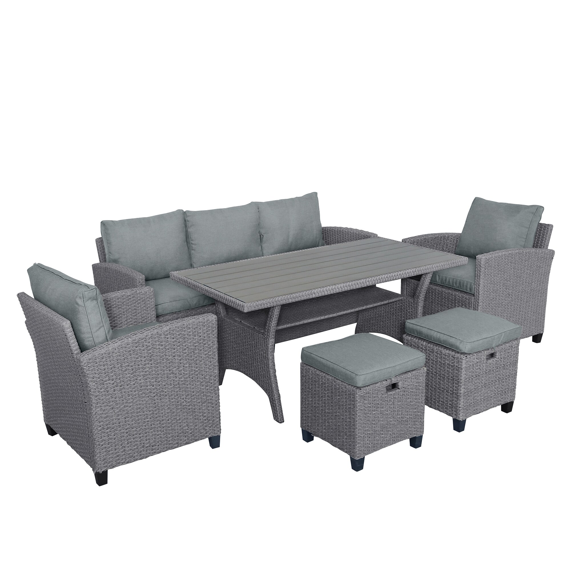 JIMSMAISON BOTMPDS06GR-28 Patio-Dining-Sets - View #7