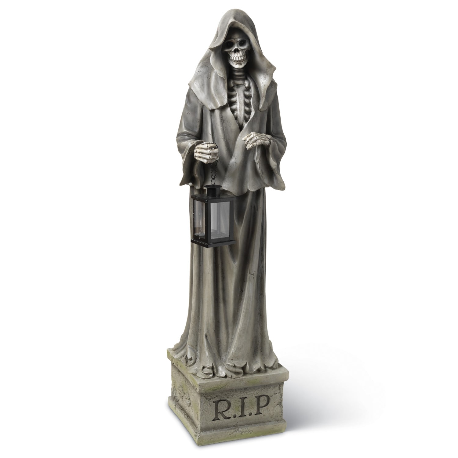 Gerson International 44.9-in Lighted Reaper Figurine Sculpture at Lowes.com