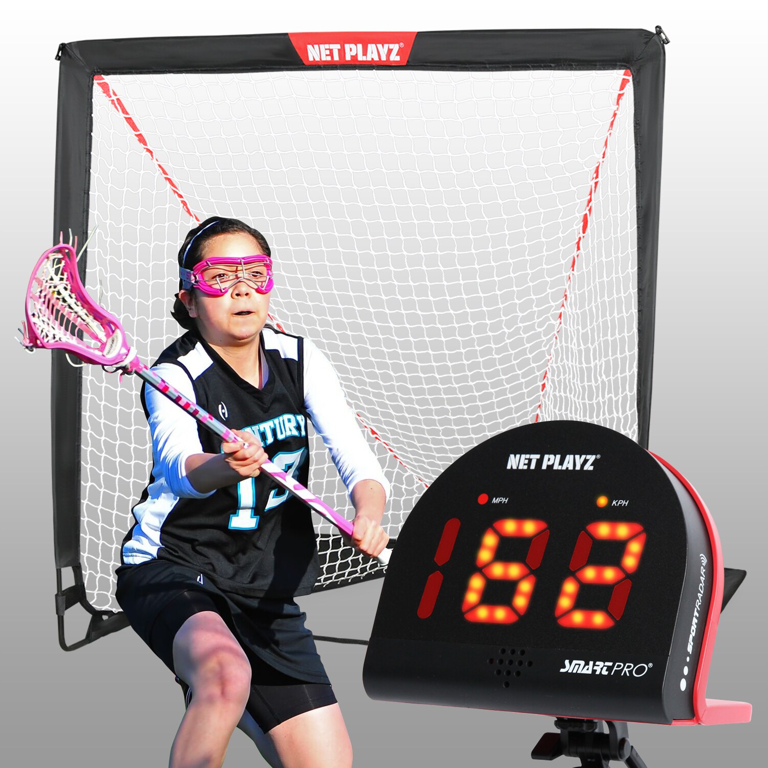 Net Playz Multi Sports Personal Speed Radar Detector Gun