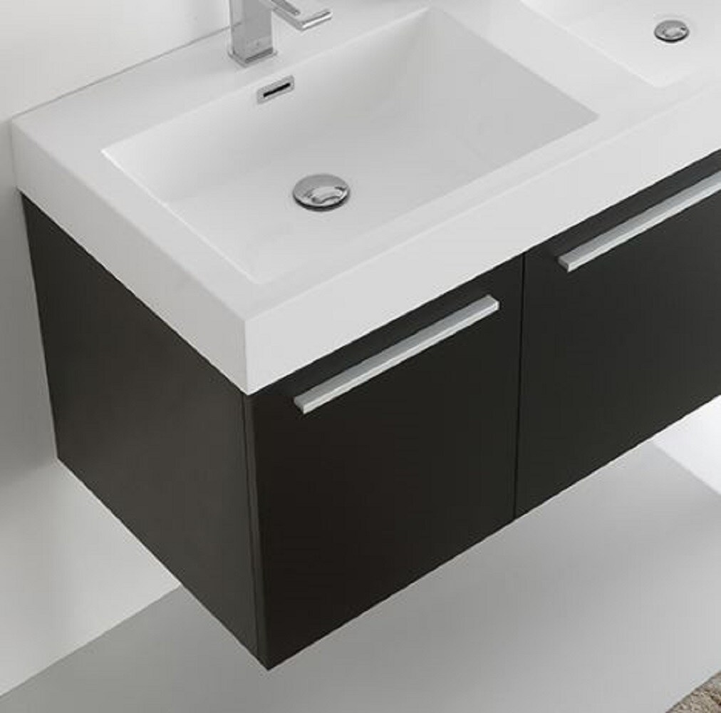 Fresca FCB8092BW-D-I Bath-Vanity-Combo - View #8
