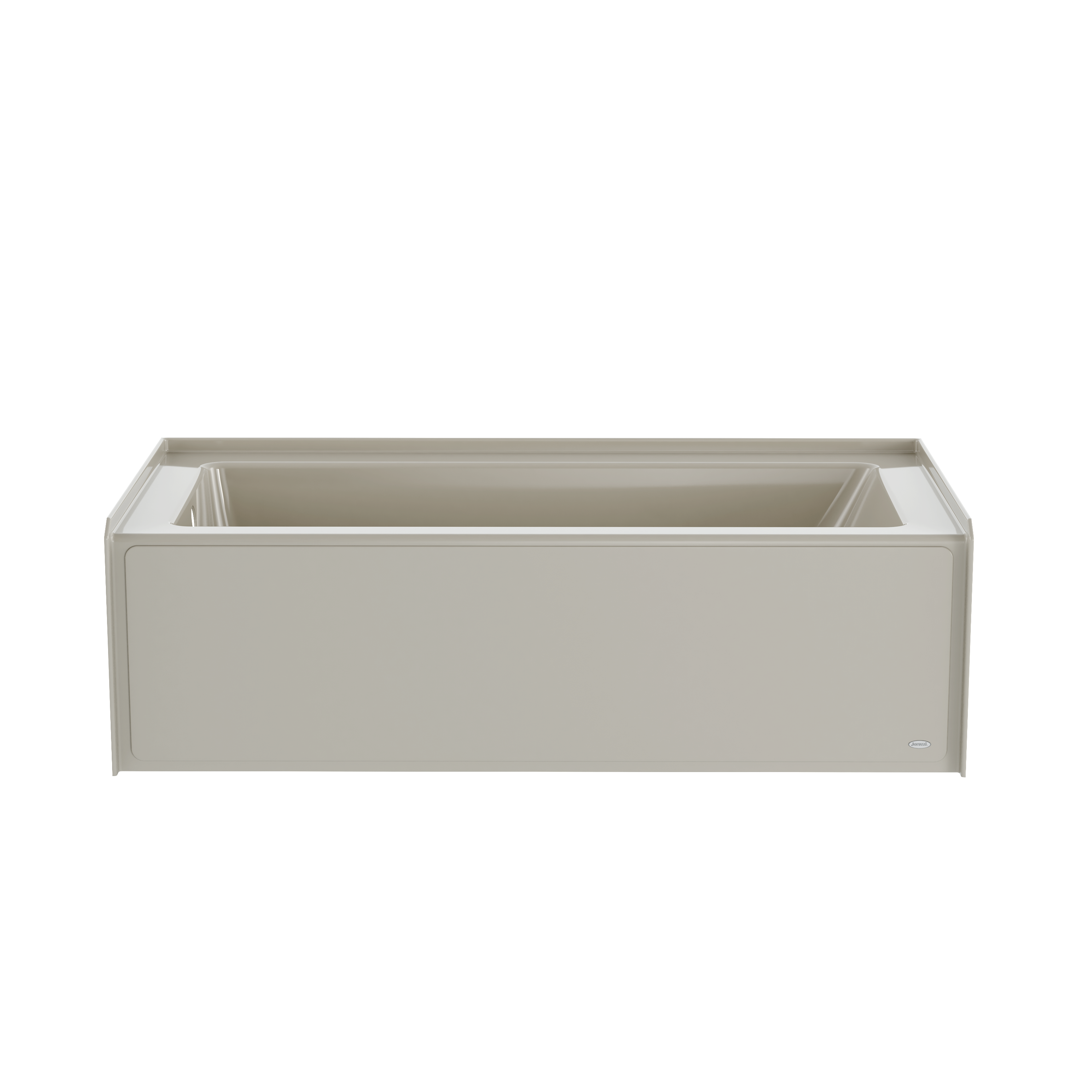 Jacuzzi QF32969 32.02 x 66 Oyster Acrylic Rectangular Alcove Whirlpool tub ( Left Drain )