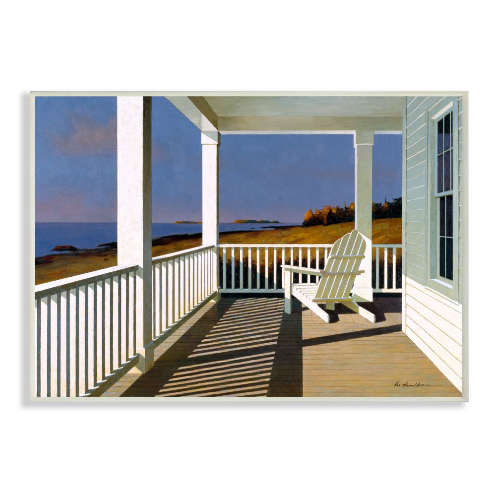 Stupell Industries AB-504-WD-13X19 Zhen-huan Lu 19-in H x 13-in W Coastal Print