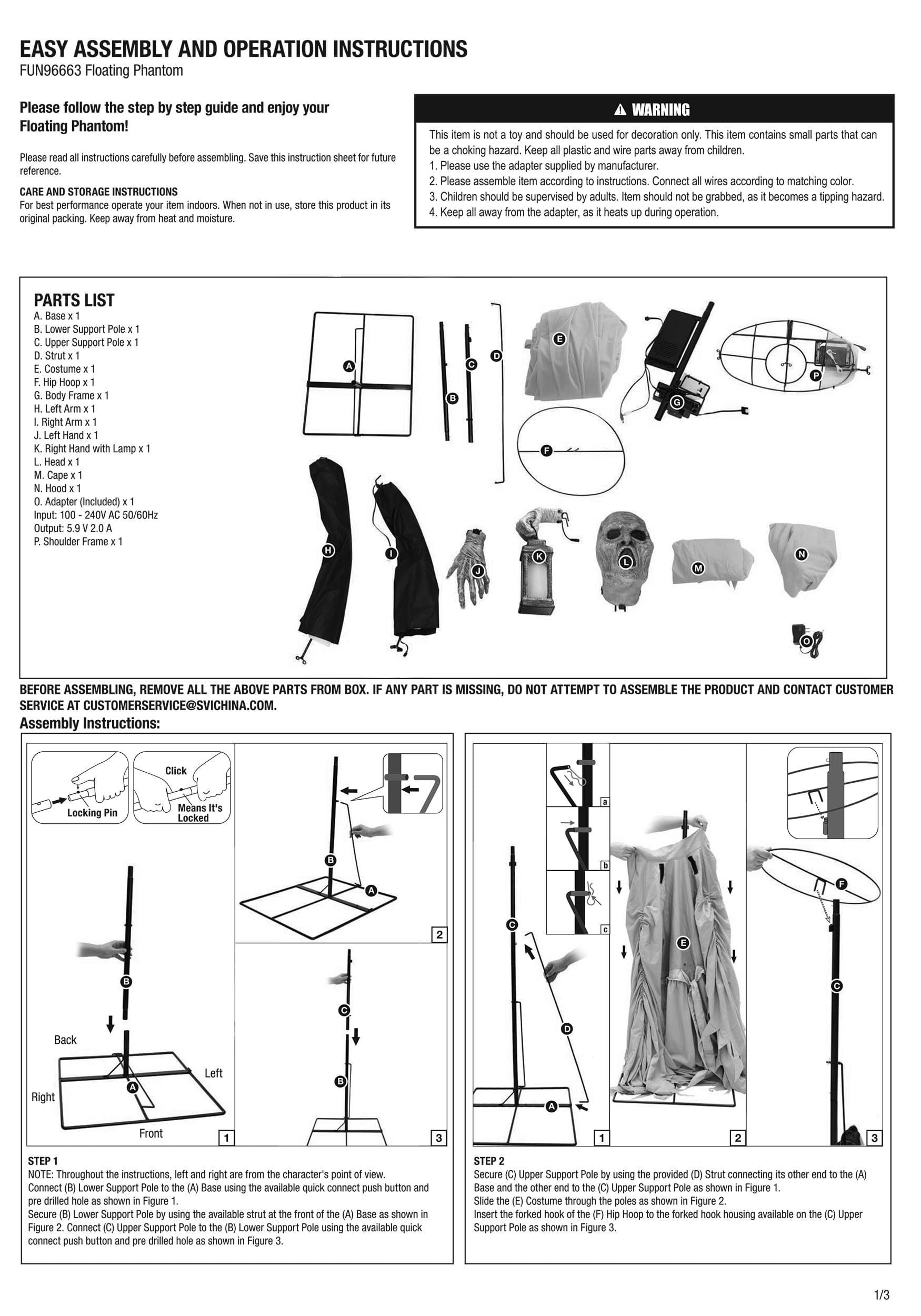 HalloweenCostumes.com FUN96663-ST Outdoor-Halloween-Decor - View #5