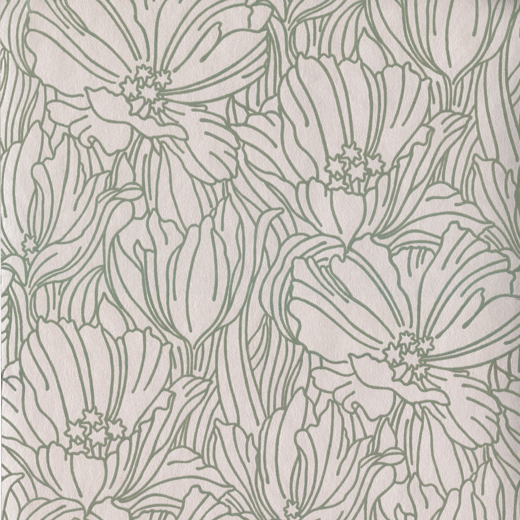 A-Street Prints 2970-87355 Revival 56.4-Sq. Feet Green Non-woven Textured Ivy/Vines 3D Unpasted Wallpaper