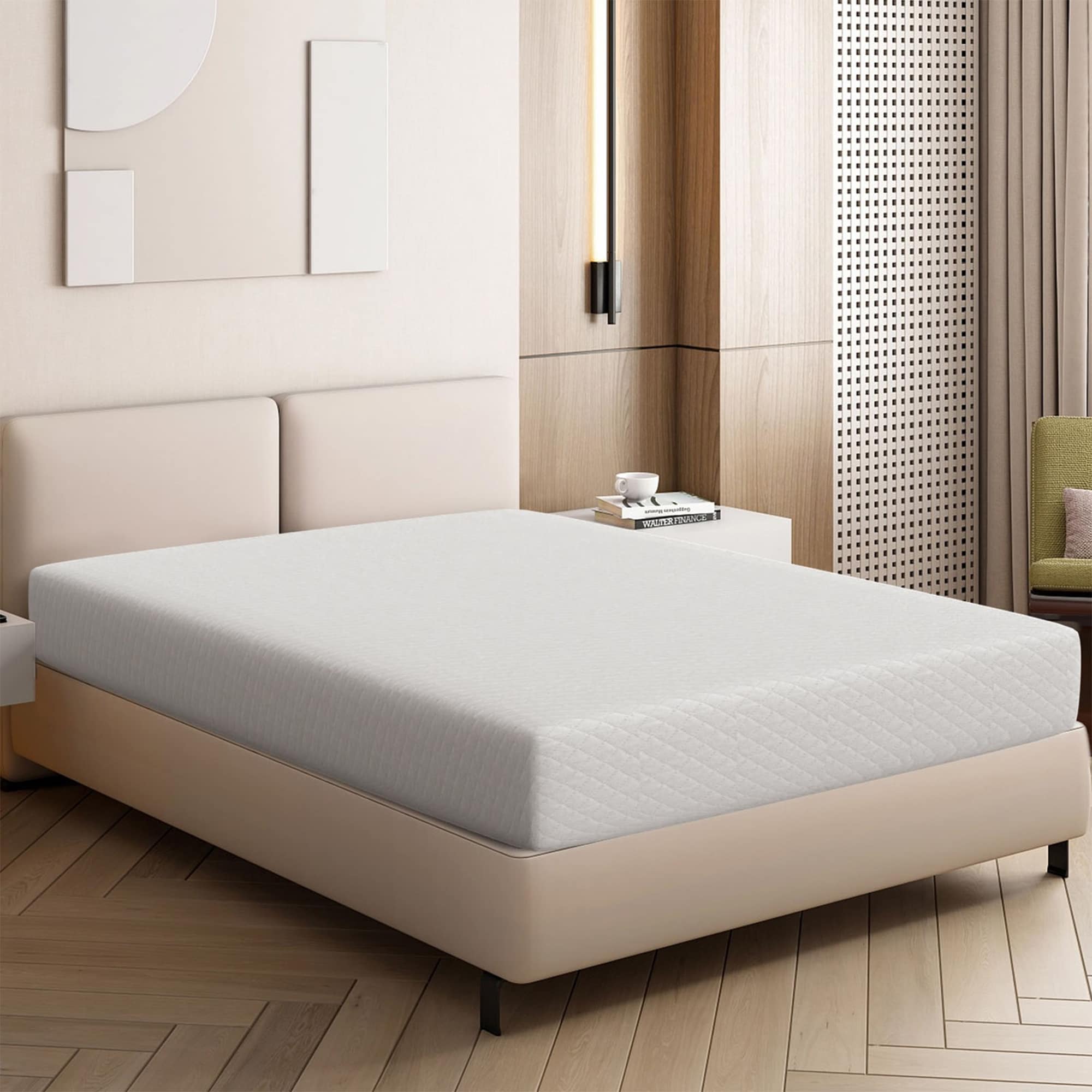 IHOMEadore MDDM530-F 10-in Medium Full Memory foam Mattress in a Box