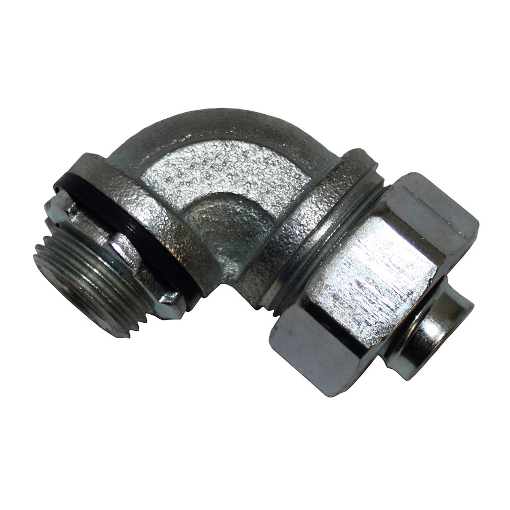 Sigma ProConnex 1/2-in 90-Degree Liquid tight Malleable Iron Right Angle  Type Connector Conduit Fittings in the Conduit Fittings department at