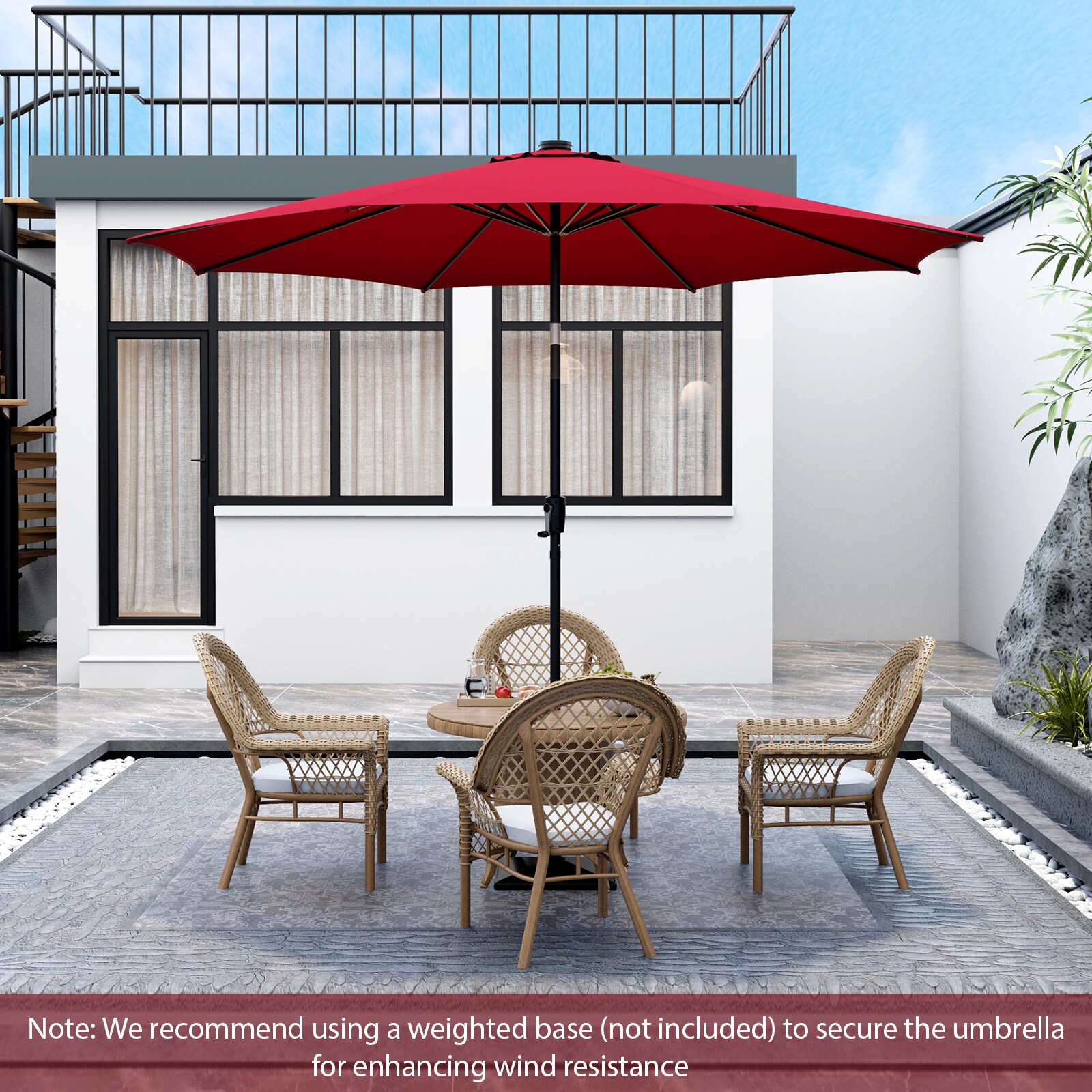 Costway NP10823WN Umbrellas-2 - View #7